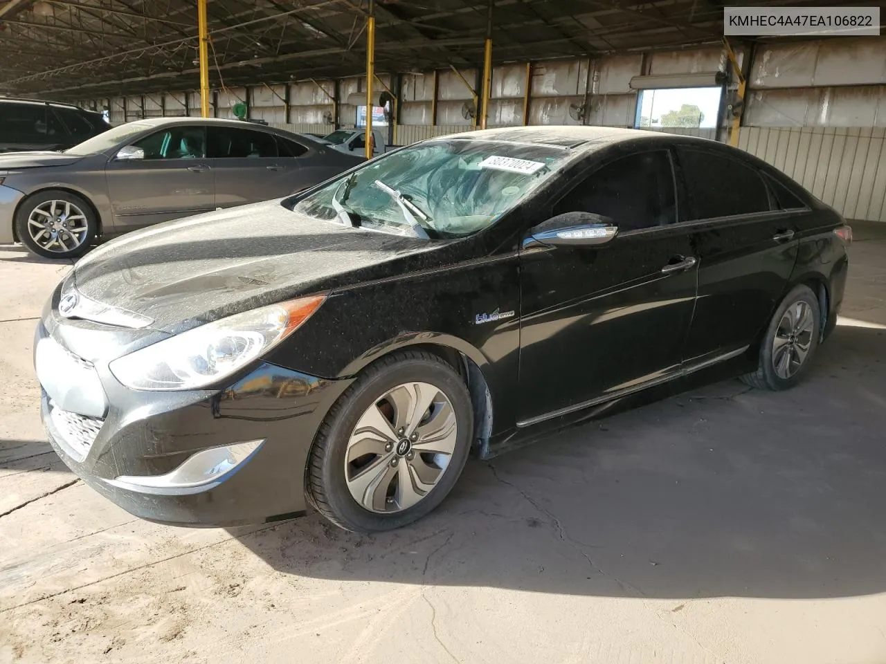 2014 Hyundai Sonata Hybrid VIN: KMHEC4A47EA106822 Lot: 80370024