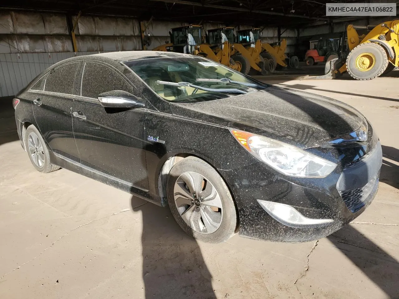 2014 Hyundai Sonata Hybrid VIN: KMHEC4A47EA106822 Lot: 80370024