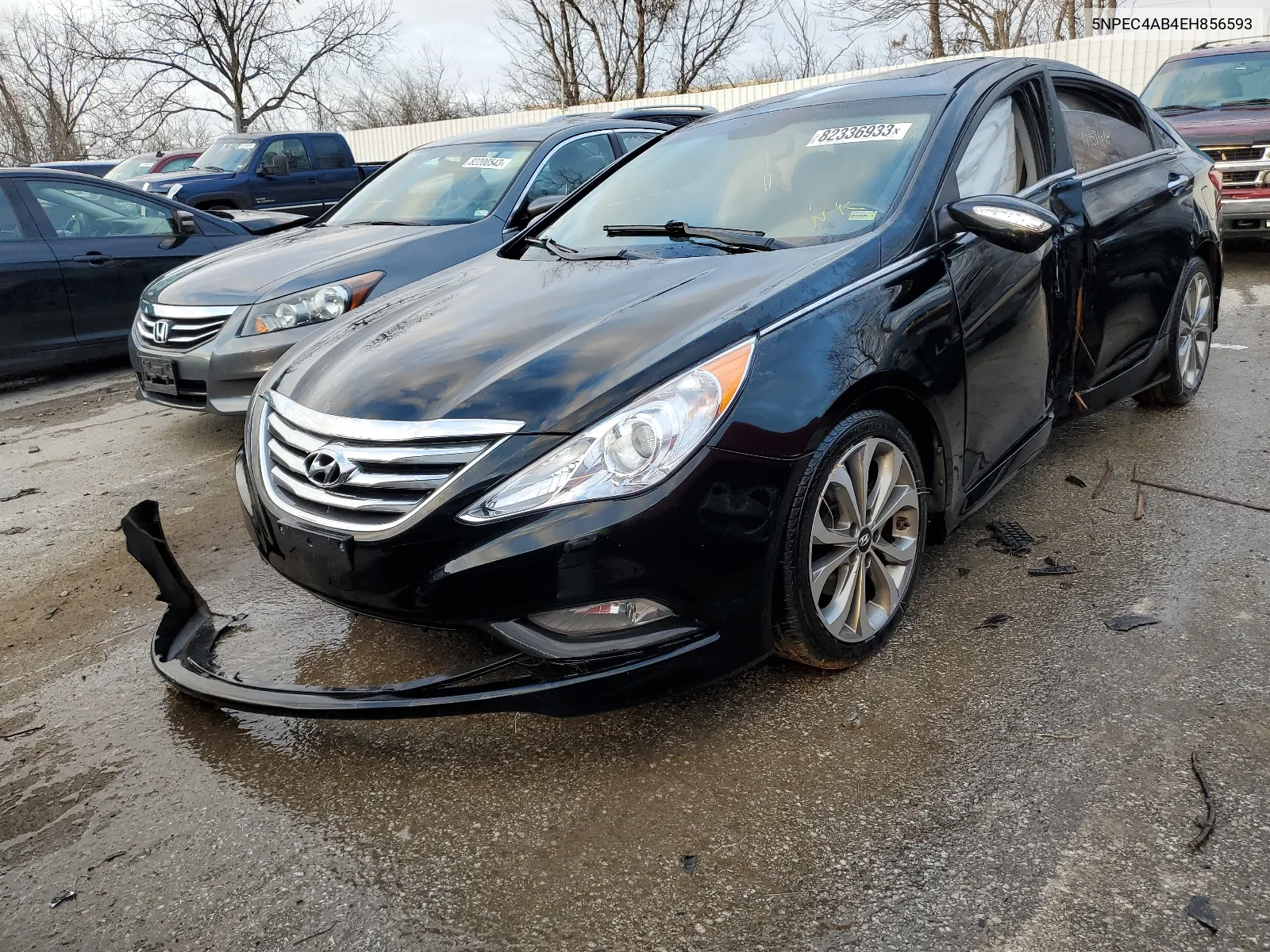 2014 Hyundai Sonata Se VIN: 5NPEC4AB4EH856593 Lot: 82336933