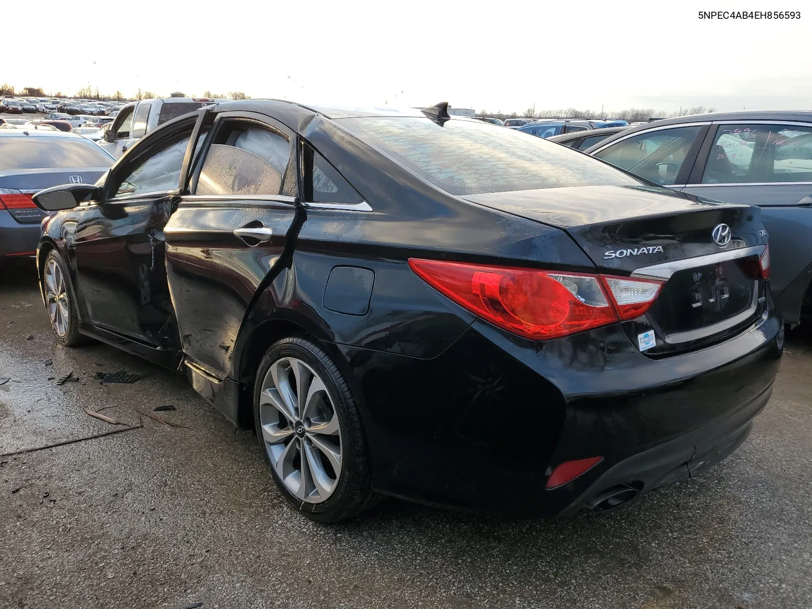 2014 Hyundai Sonata Se VIN: 5NPEC4AB4EH856593 Lot: 82336933