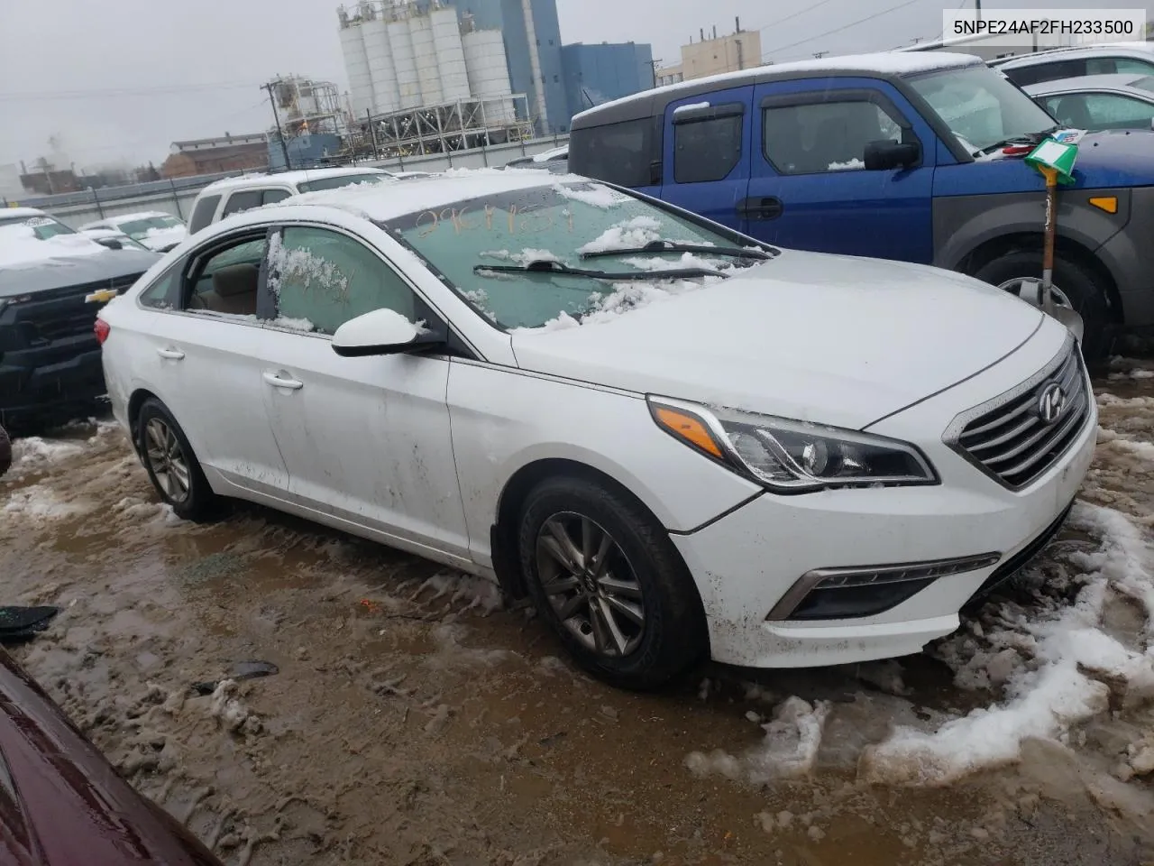 2015 Hyundai Sonata Se VIN: 5NPE24AF2FH233500 Lot: 37036534