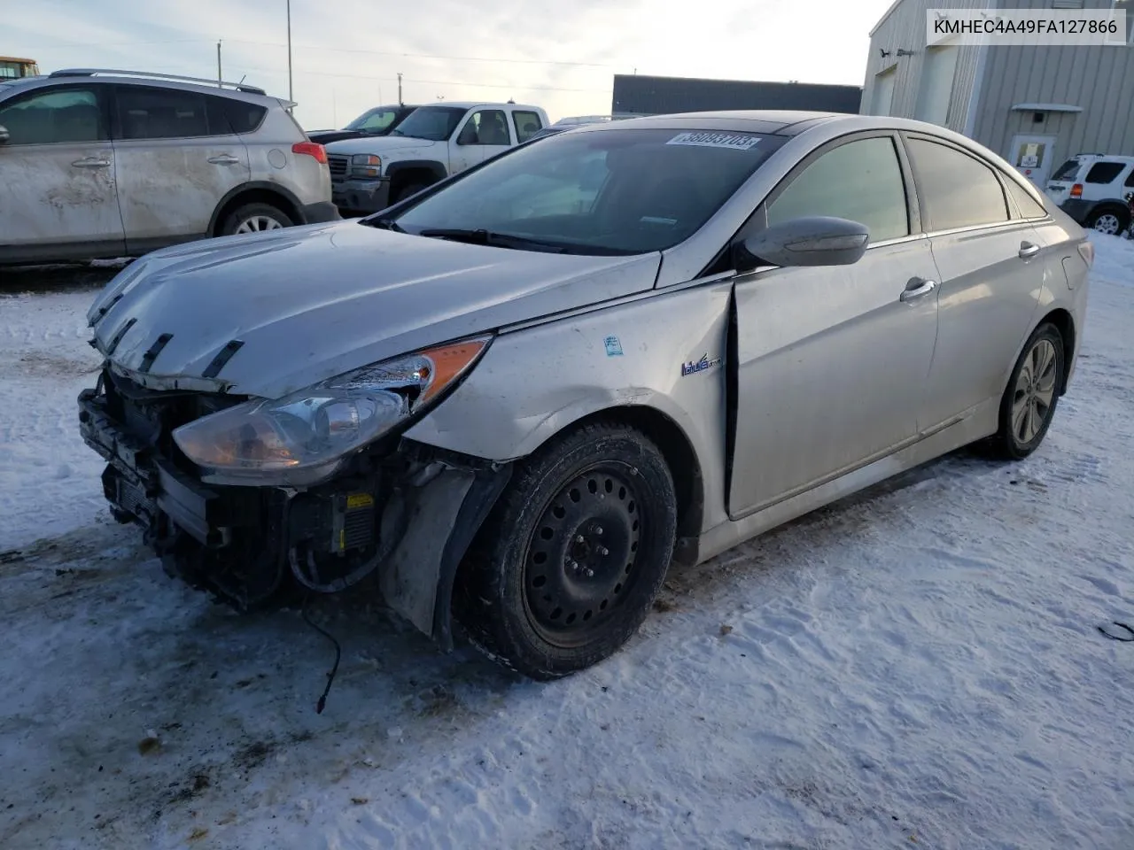 2015 Hyundai Sonata Hybrid VIN: KMHEC4A49FA127866 Lot: 38093703