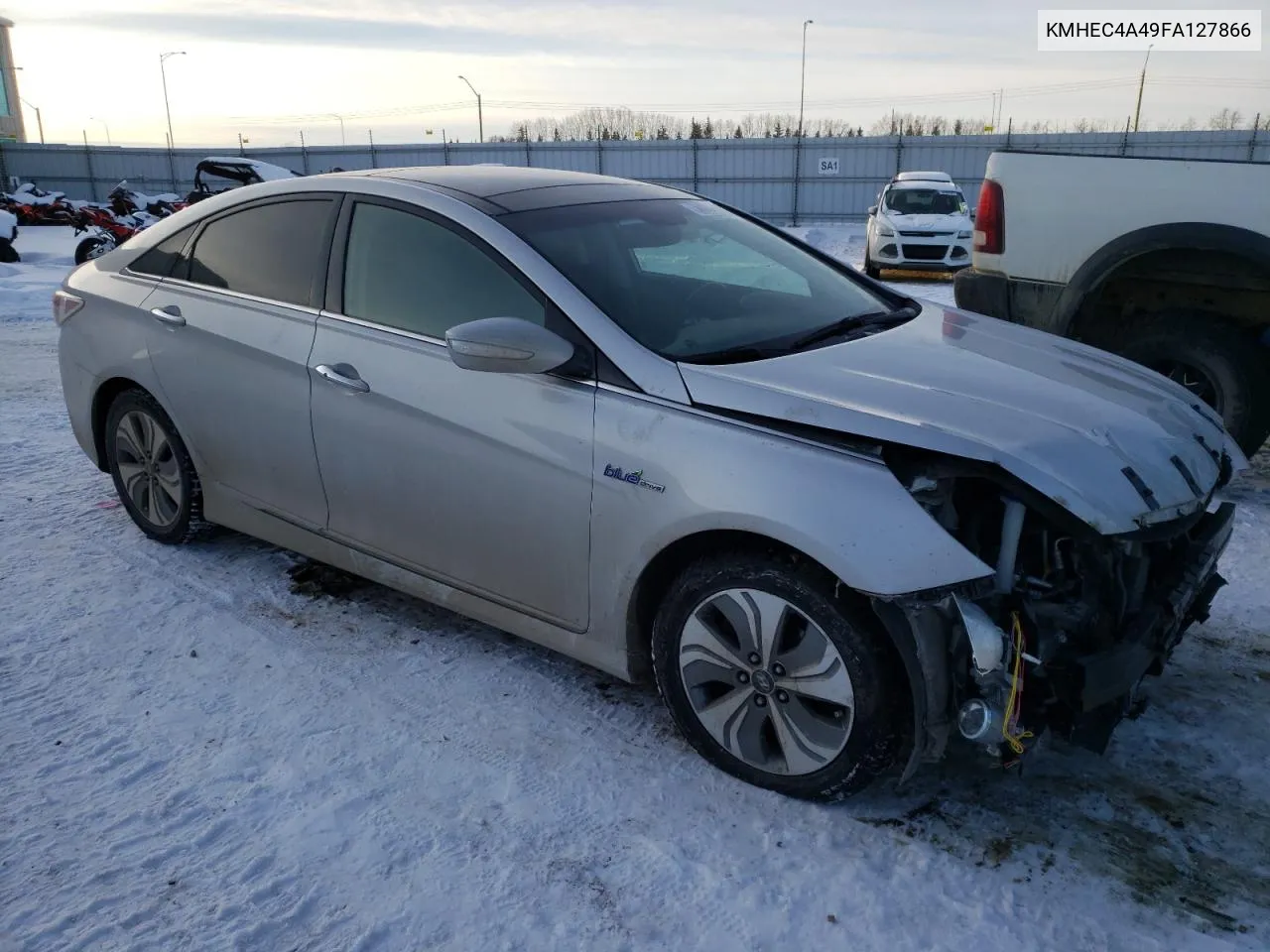 2015 Hyundai Sonata Hybrid VIN: KMHEC4A49FA127866 Lot: 38093703