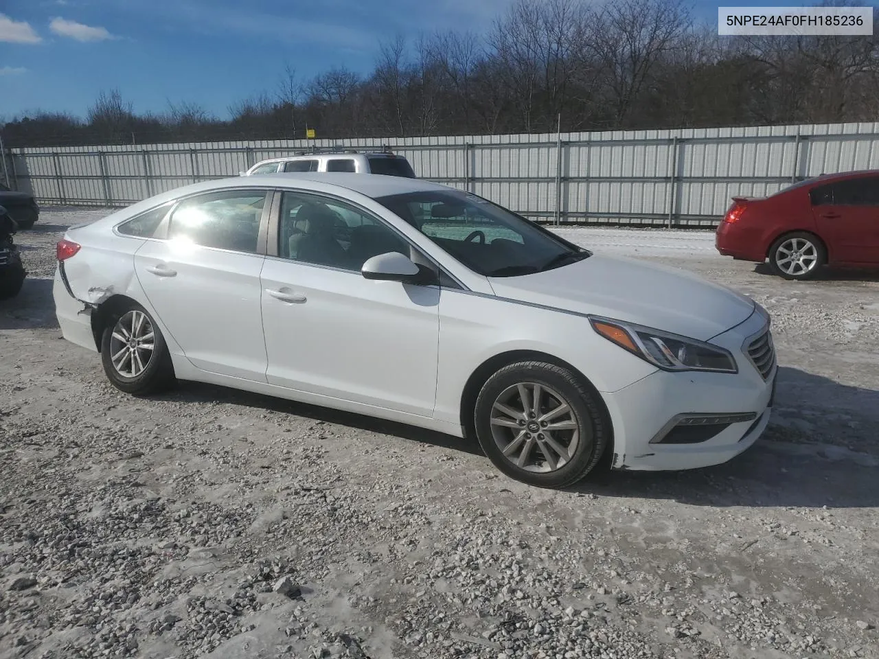 2015 Hyundai Sonata Se VIN: 5NPE24AF0FH185236 Lot: 39319734