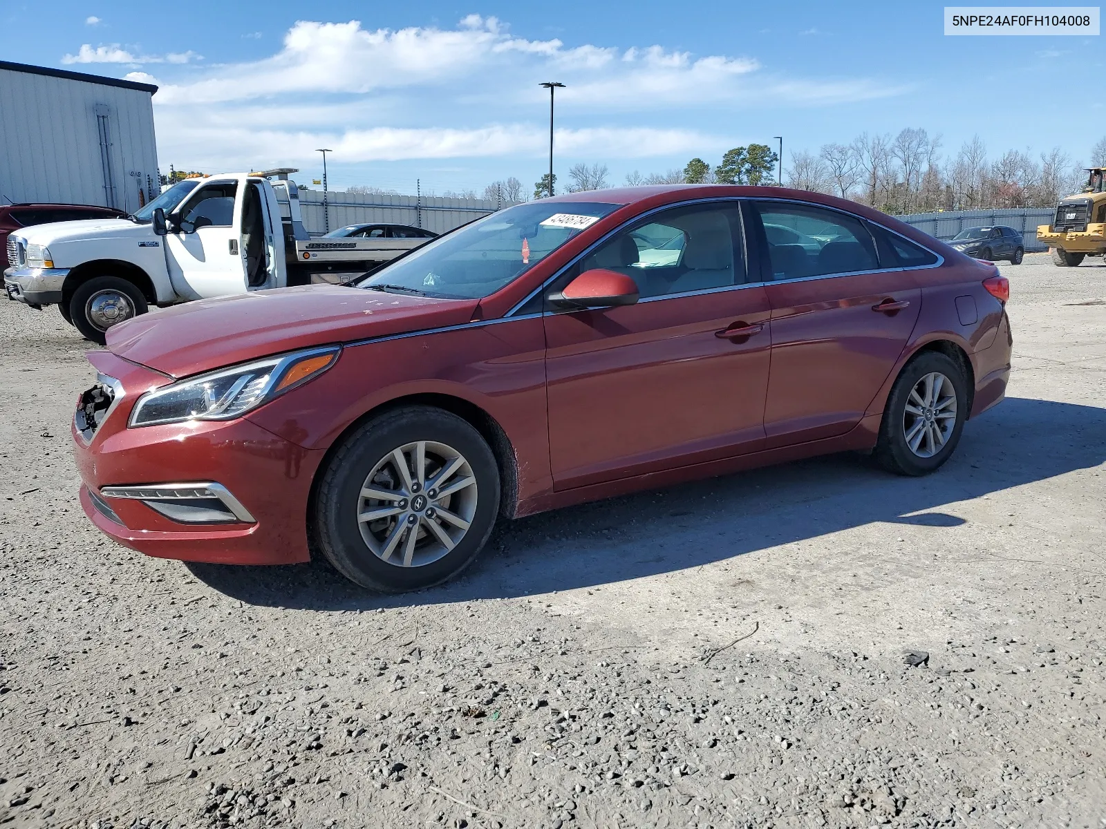 2015 Hyundai Sonata Se VIN: 5NPE24AF0FH104008 Lot: 43486784