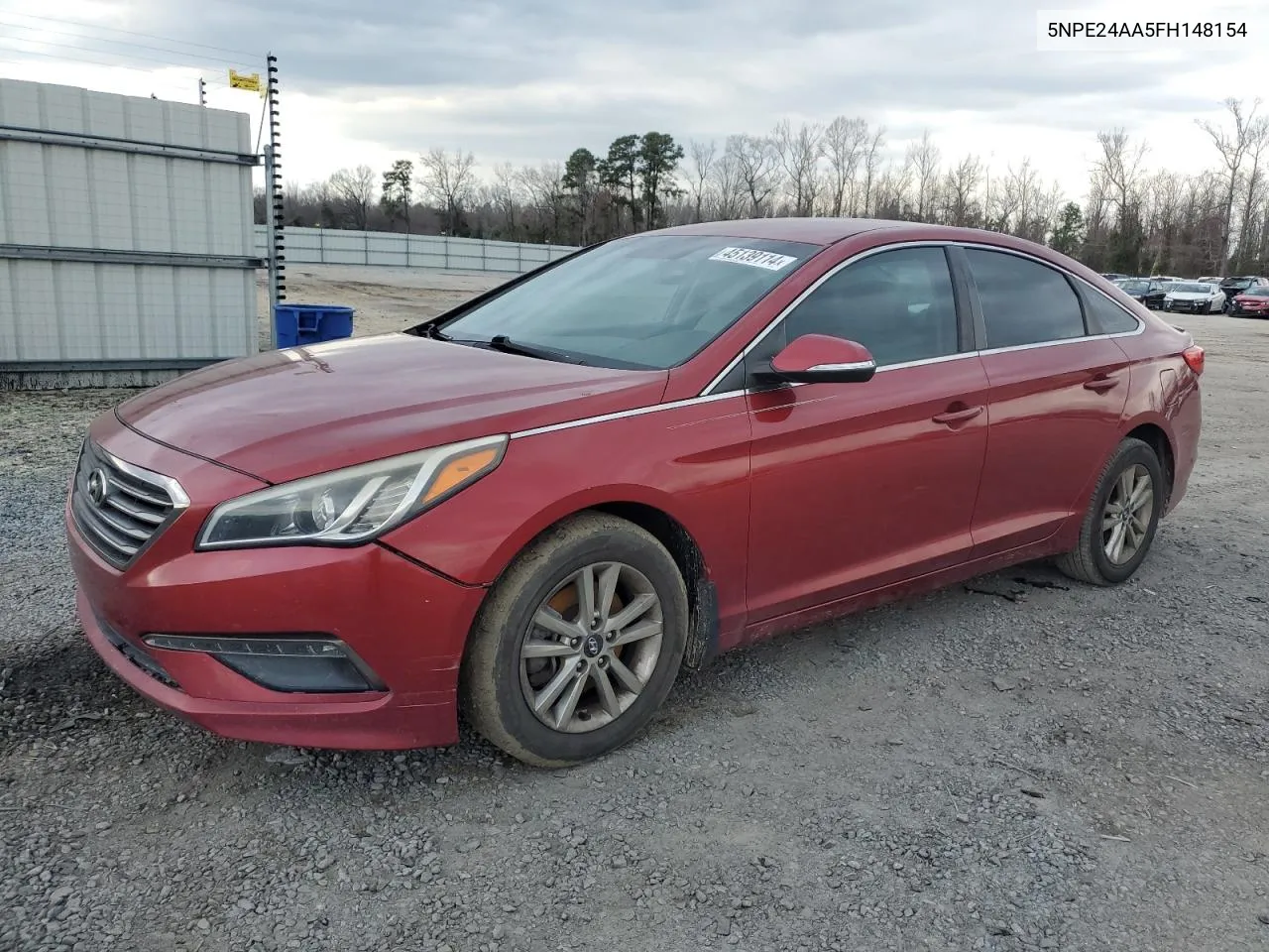 5NPE24AA5FH148154 2015 Hyundai Sonata Eco