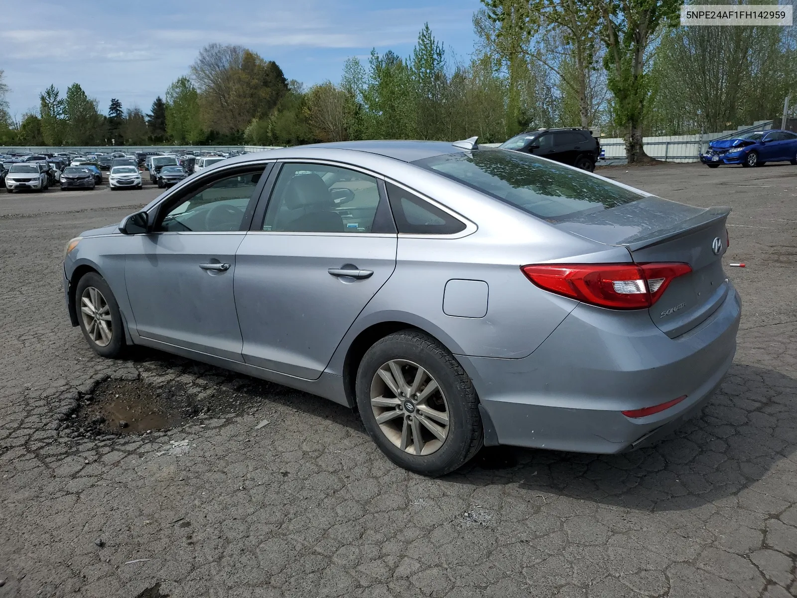 2015 Hyundai Sonata Se VIN: 5NPE24AF1FH142959 Lot: 49574804