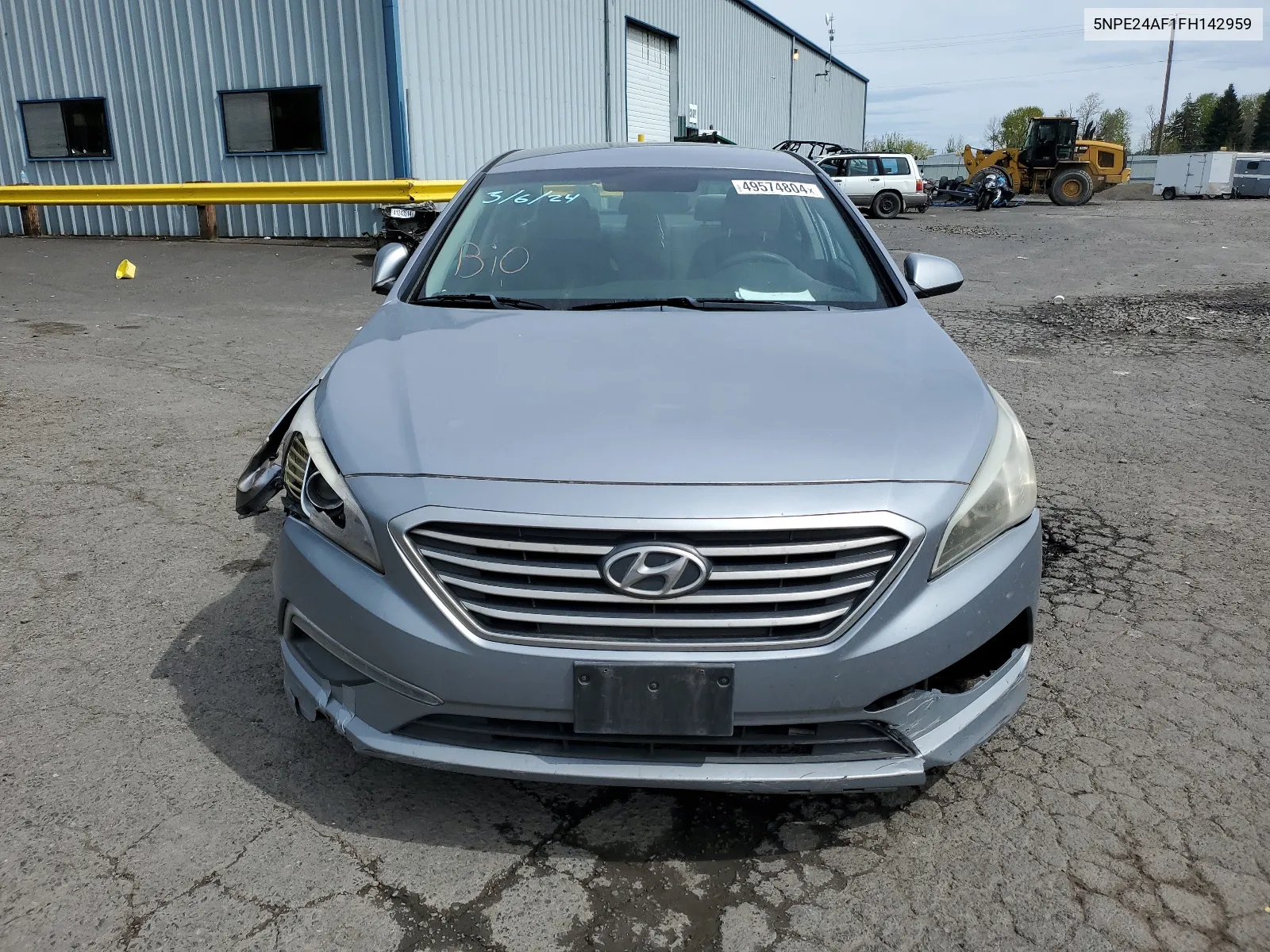 2015 Hyundai Sonata Se VIN: 5NPE24AF1FH142959 Lot: 49574804