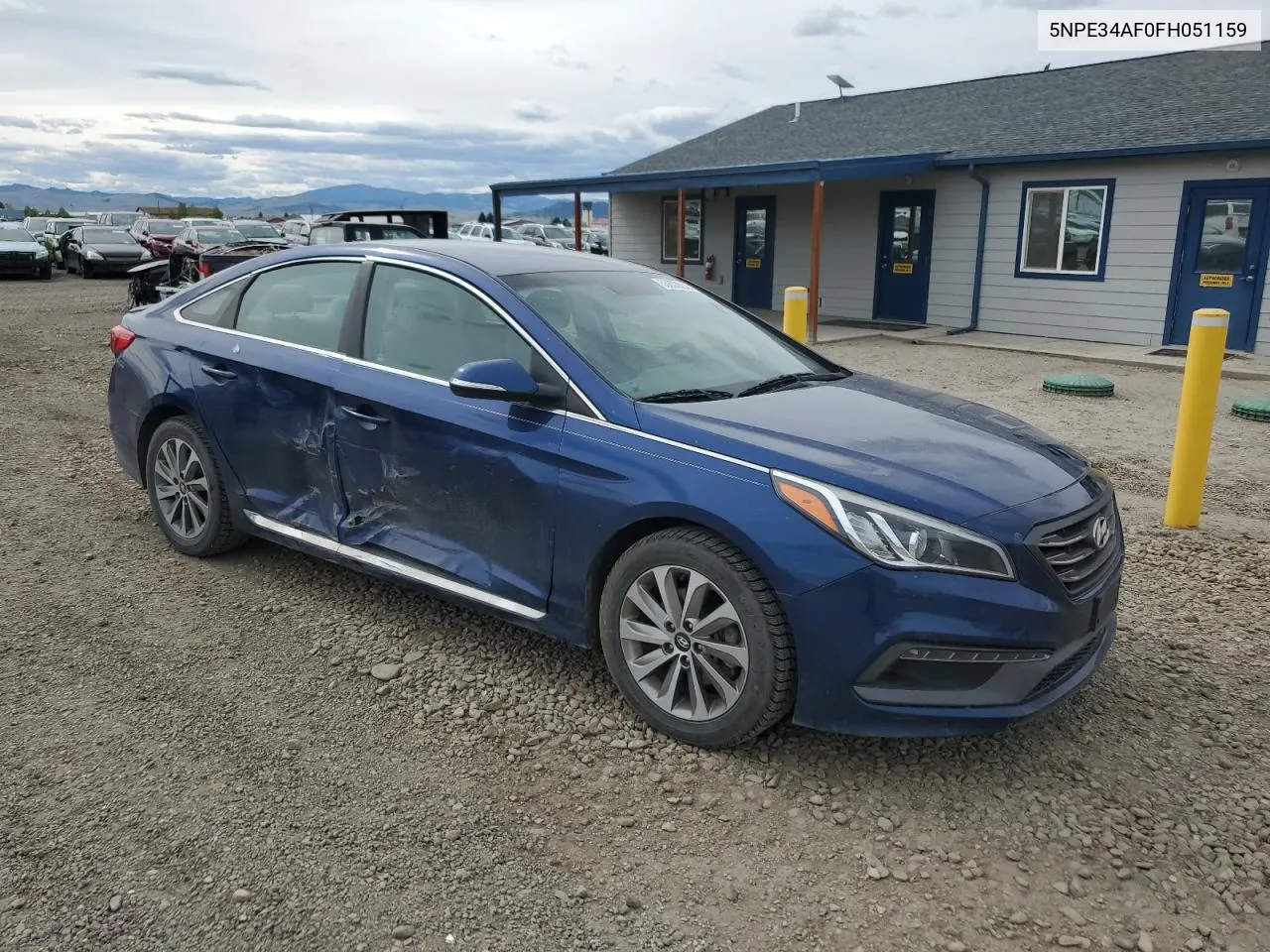 5NPE34AF0FH051159 2015 Hyundai Sonata Sport