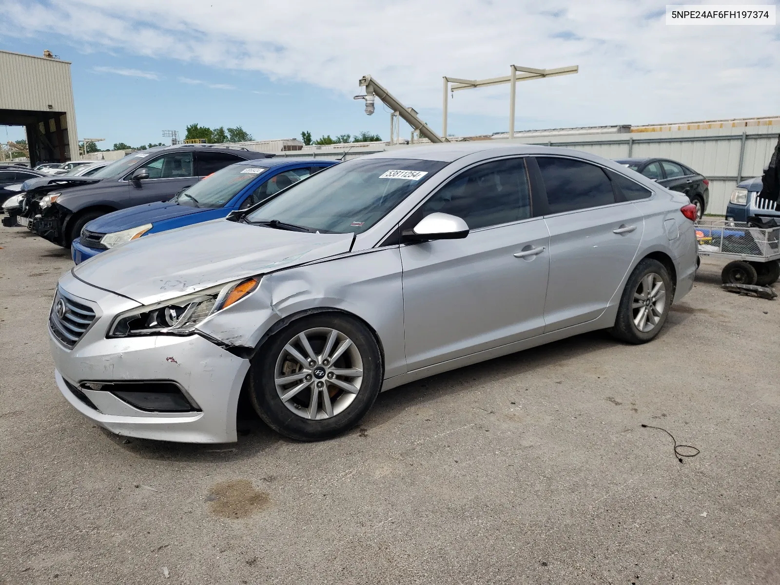 5NPE24AF6FH197374 2015 Hyundai Sonata Se