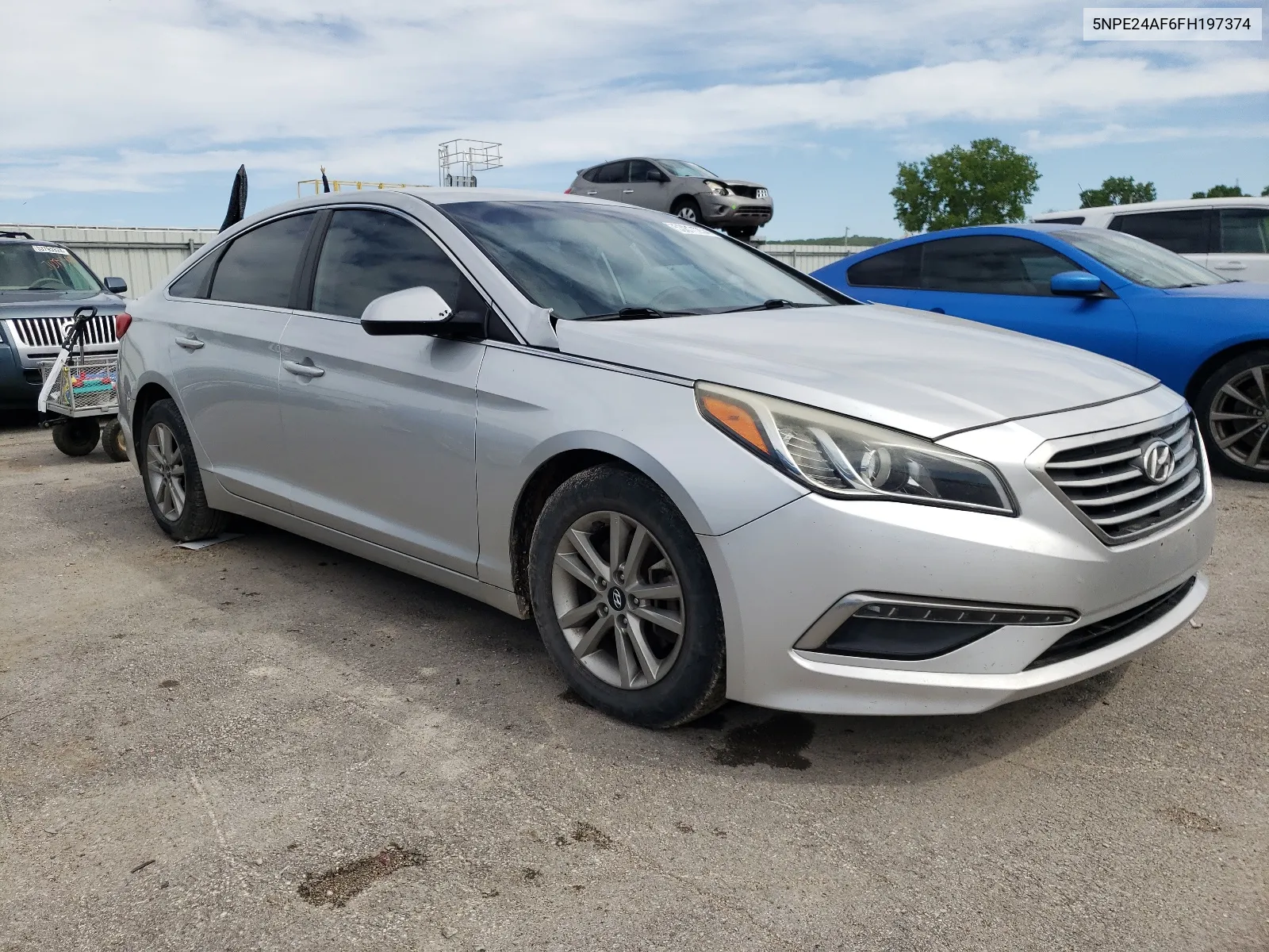 2015 Hyundai Sonata Se VIN: 5NPE24AF6FH197374 Lot: 53811254