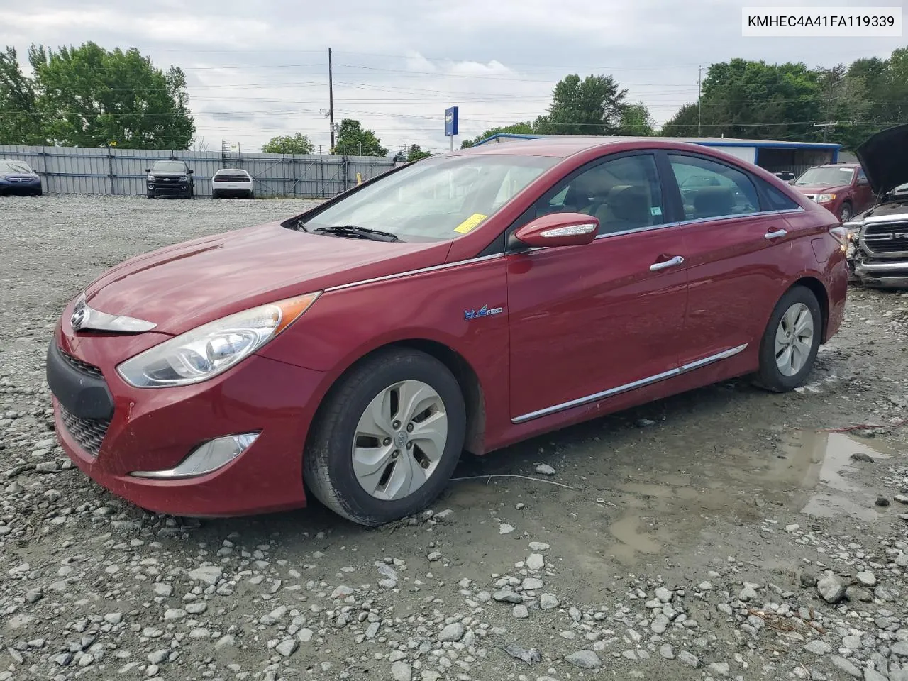 2015 Hyundai Sonata Hybrid VIN: KMHEC4A41FA119339 Lot: 53958584