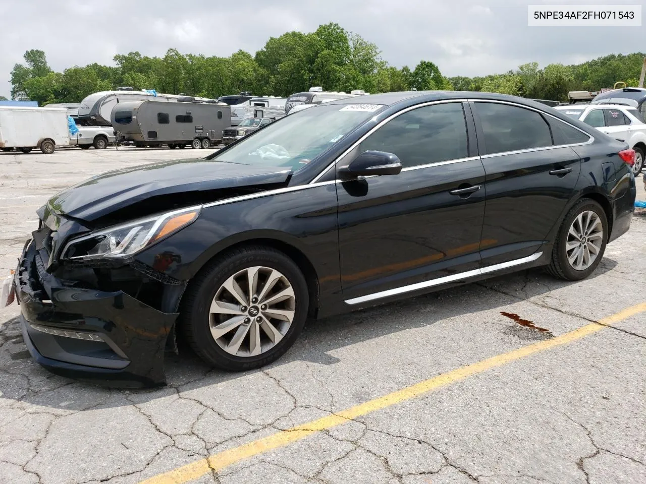 2015 Hyundai Sonata Sport VIN: 5NPE34AF2FH071543 Lot: 54084614