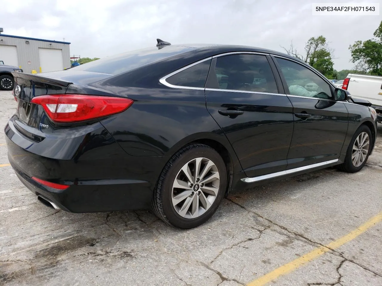 5NPE34AF2FH071543 2015 Hyundai Sonata Sport