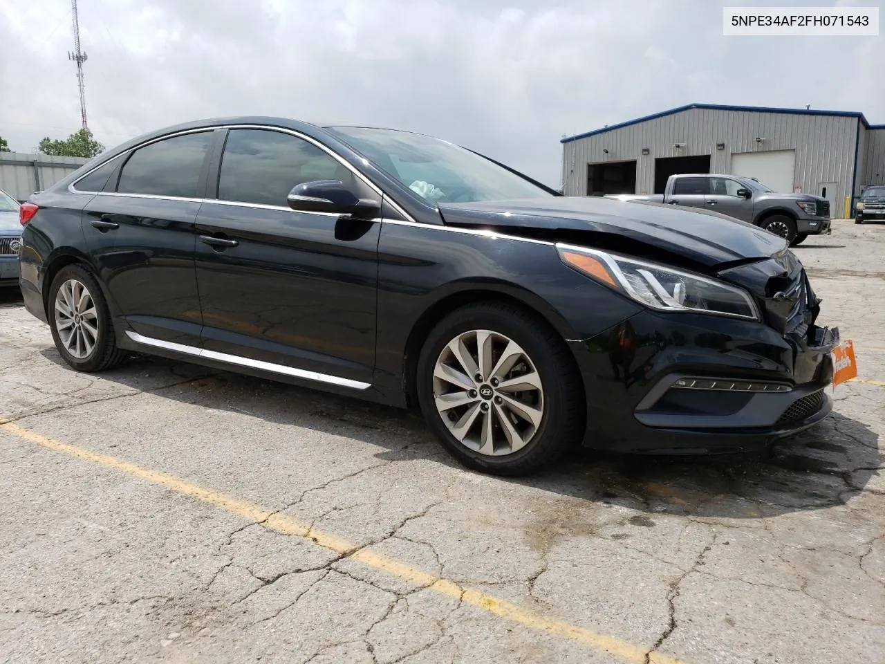 2015 Hyundai Sonata Sport VIN: 5NPE34AF2FH071543 Lot: 54084614