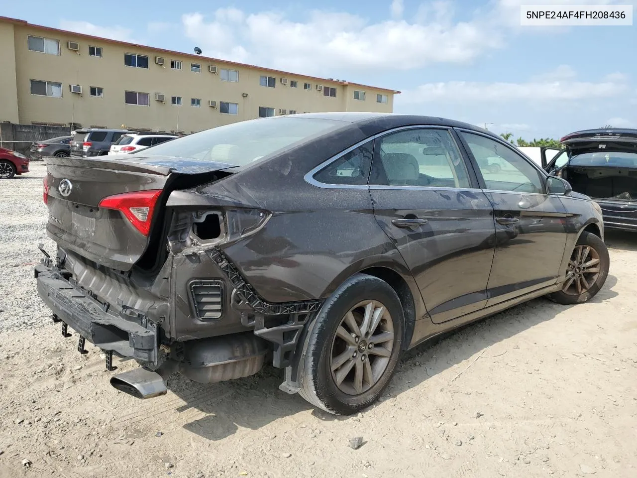 5NPE24AF4FH208436 2015 Hyundai Sonata Se