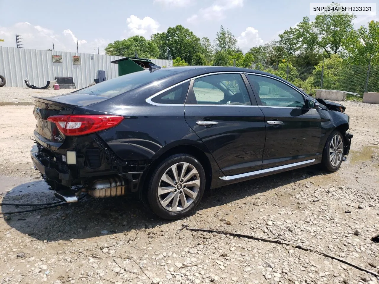 2015 Hyundai Sonata Sport VIN: 5NPE34AF5FH233231 Lot: 54444434