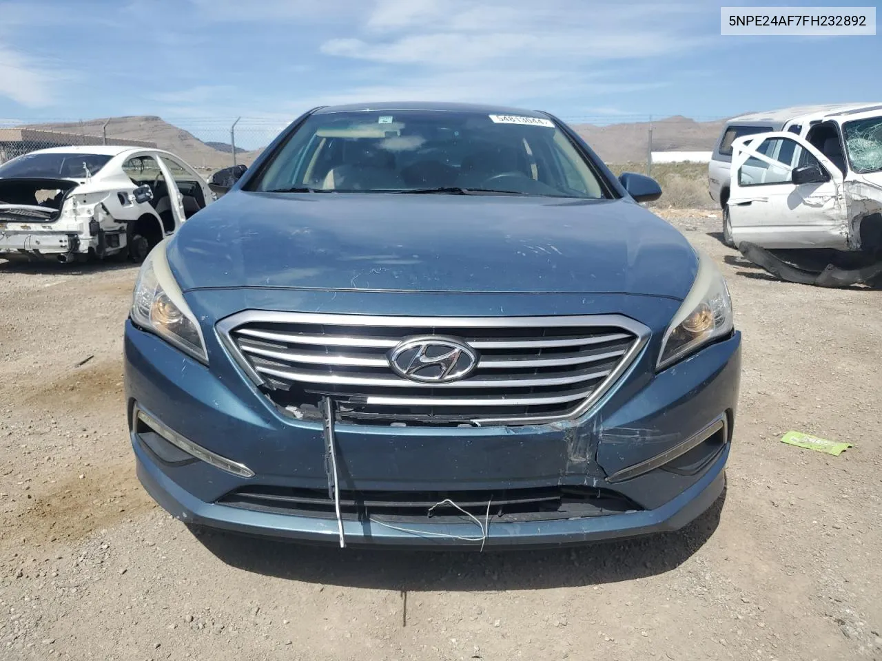 2015 Hyundai Sonata Se VIN: 5NPE24AF7FH232892 Lot: 54813044