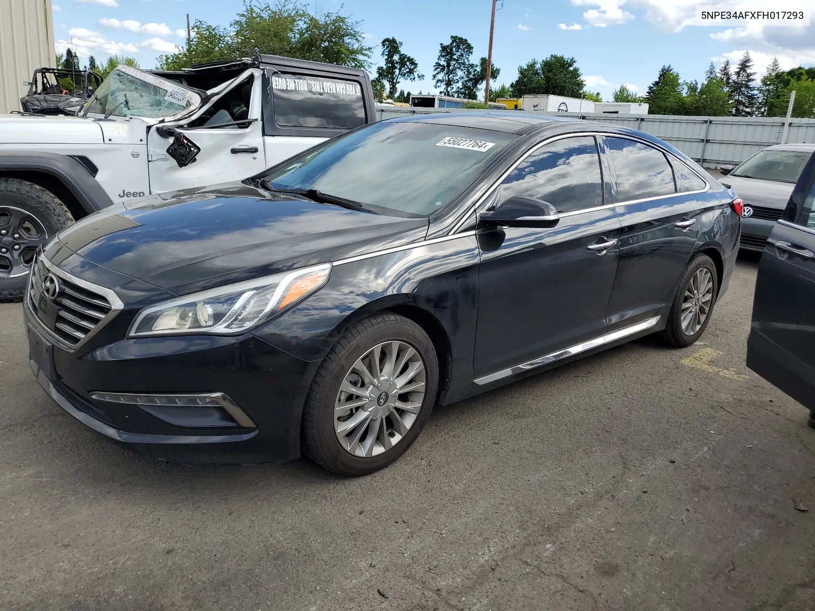 2015 Hyundai Sonata Sport VIN: 5NPE34AFXFH017293 Lot: 55027764