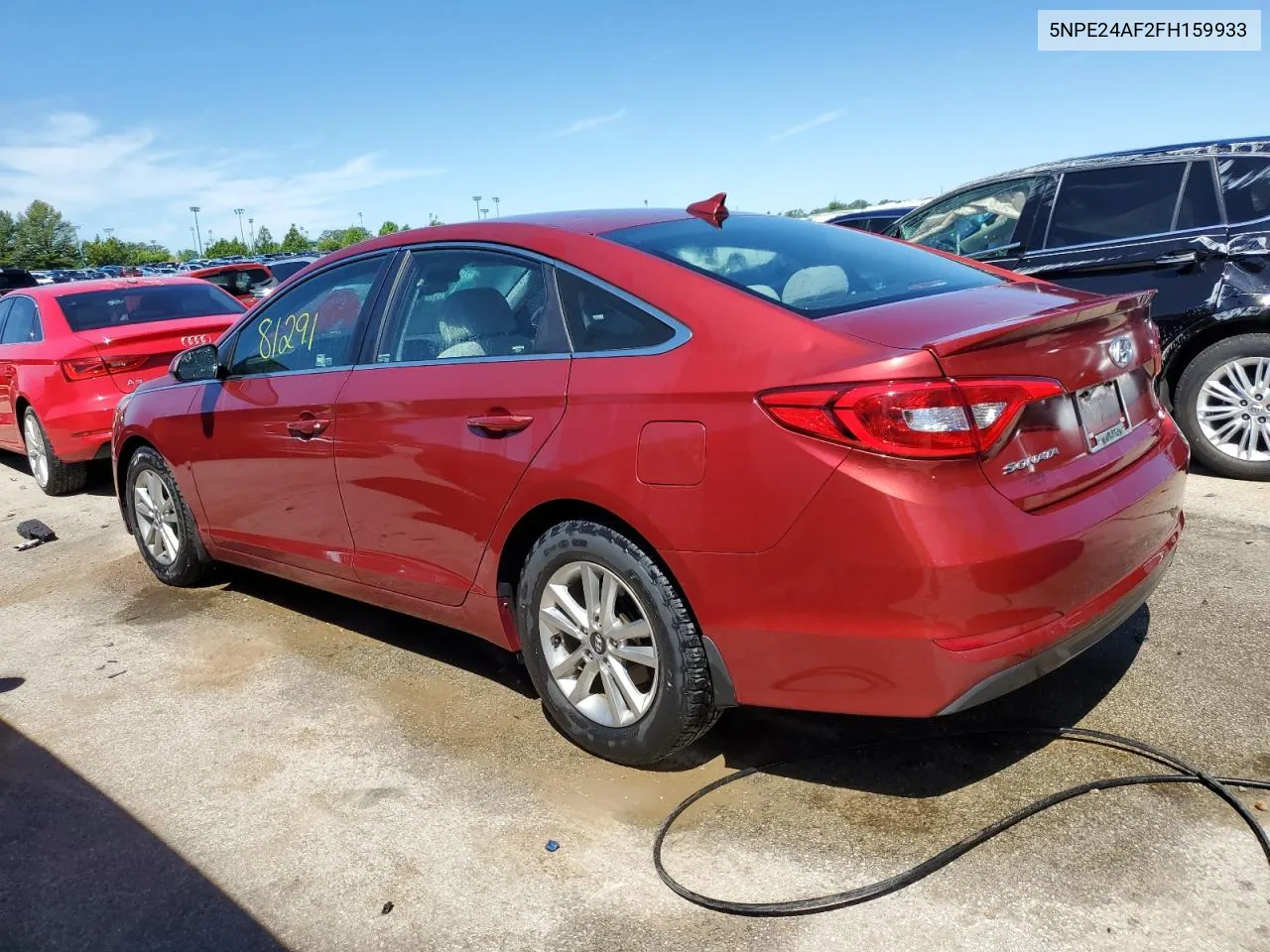 2015 Hyundai Sonata Se VIN: 5NPE24AF2FH159933 Lot: 55187994