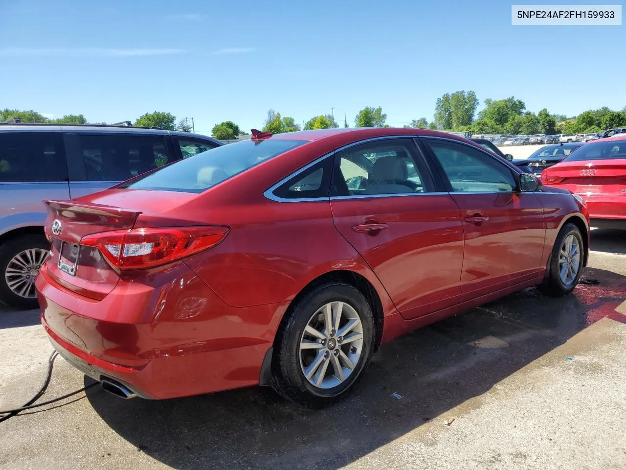 2015 Hyundai Sonata Se VIN: 5NPE24AF2FH159933 Lot: 55187994