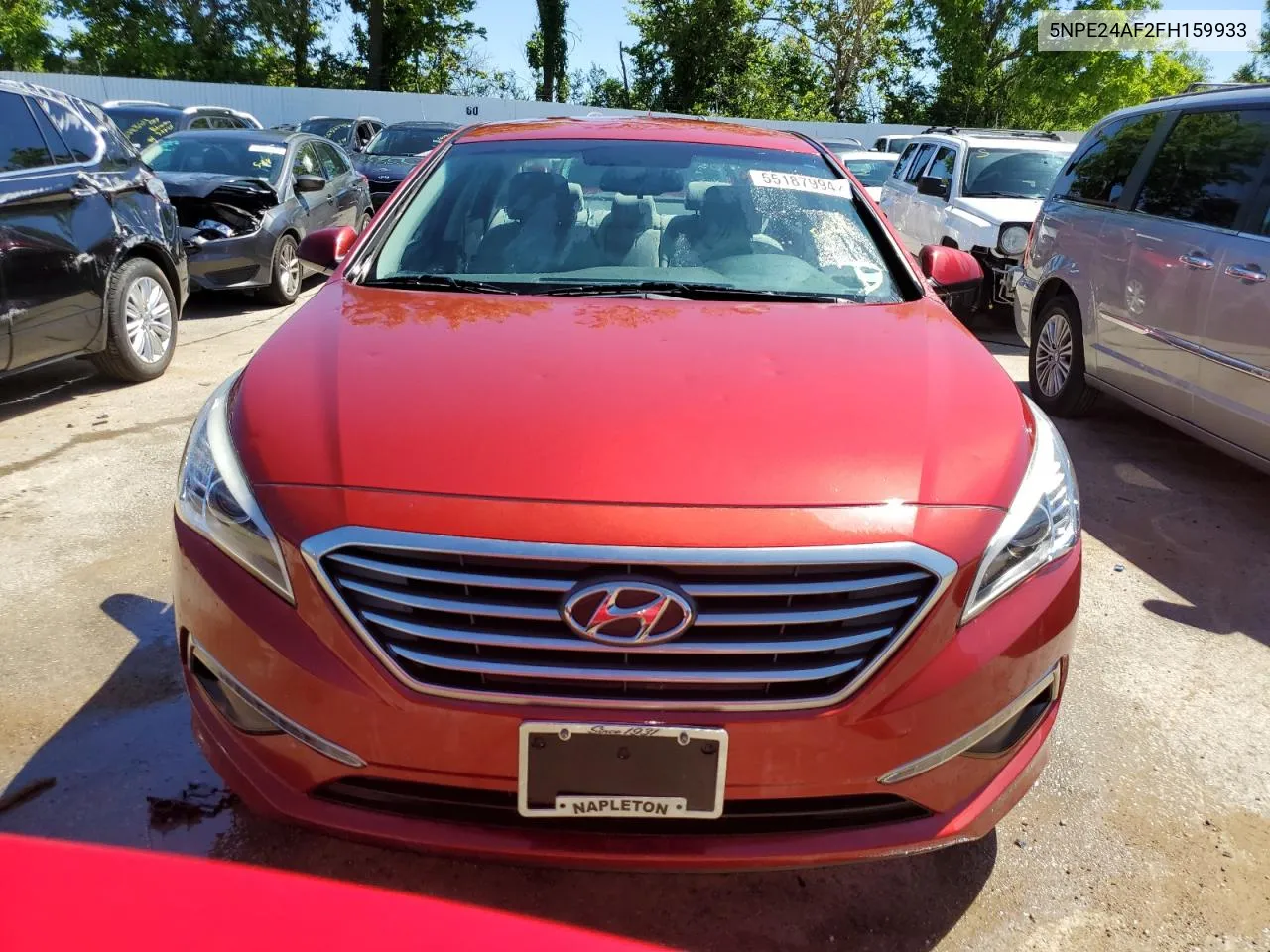 5NPE24AF2FH159933 2015 Hyundai Sonata Se