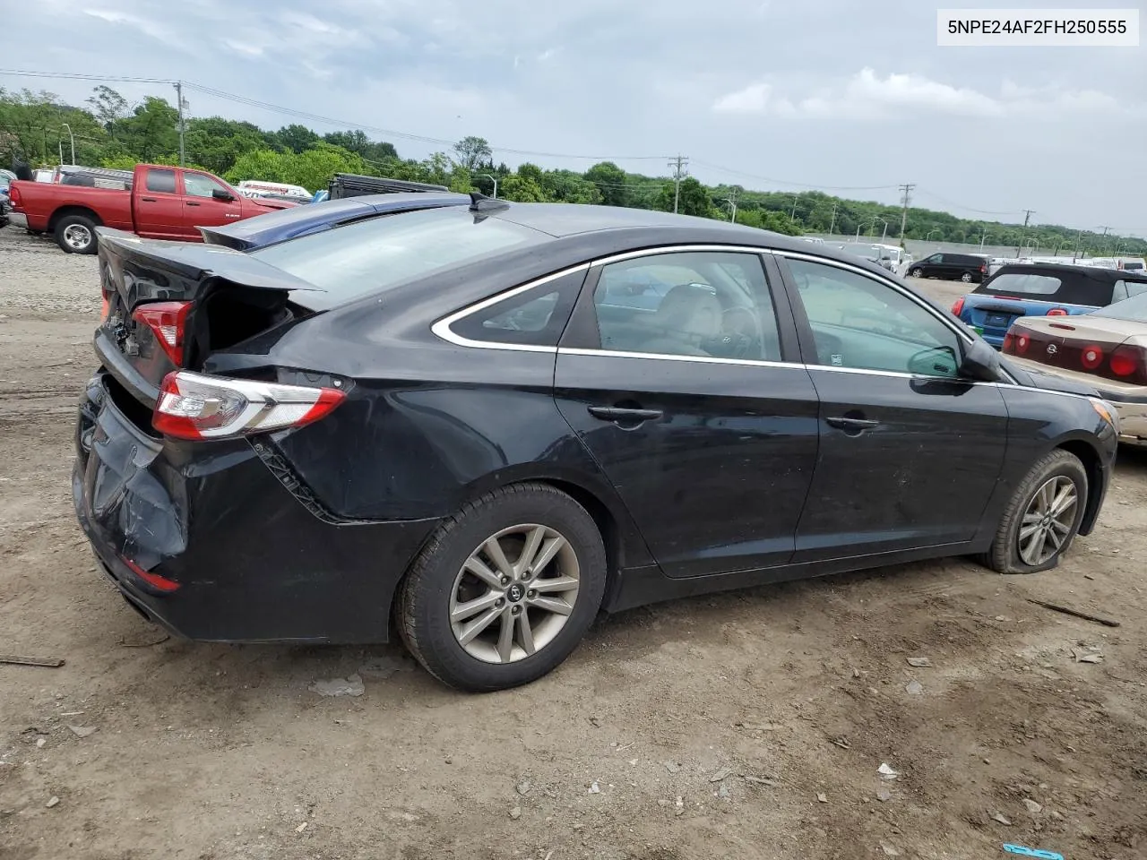 2015 Hyundai Sonata Se VIN: 5NPE24AF2FH250555 Lot: 55758594