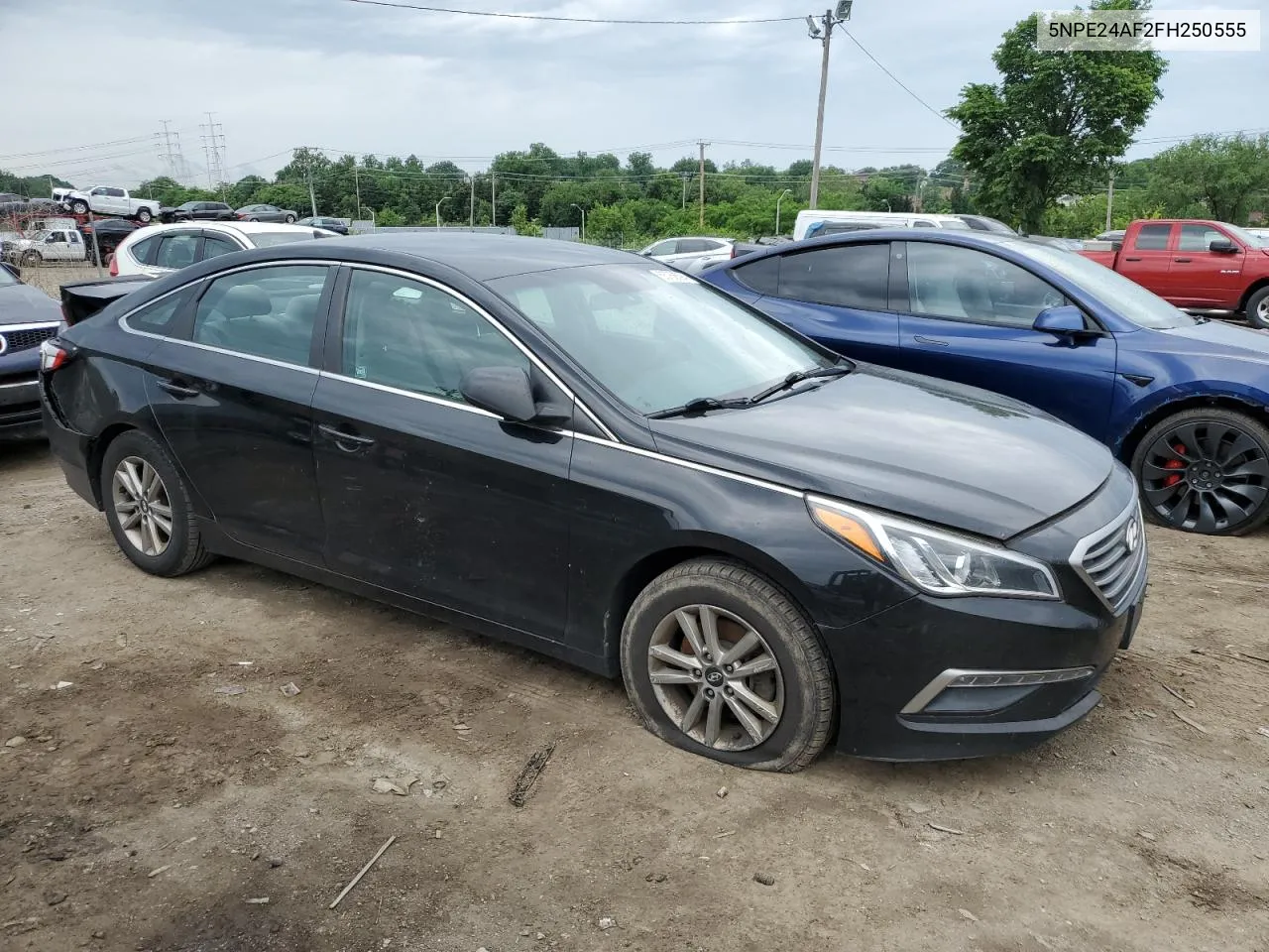 2015 Hyundai Sonata Se VIN: 5NPE24AF2FH250555 Lot: 55758594