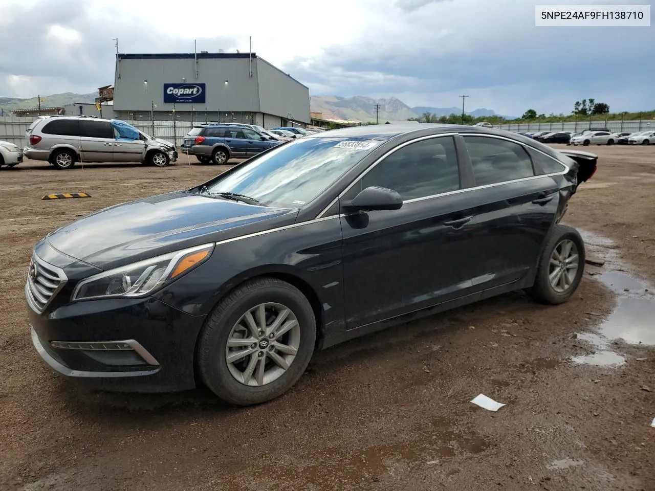 5NPE24AF9FH138710 2015 Hyundai Sonata Se