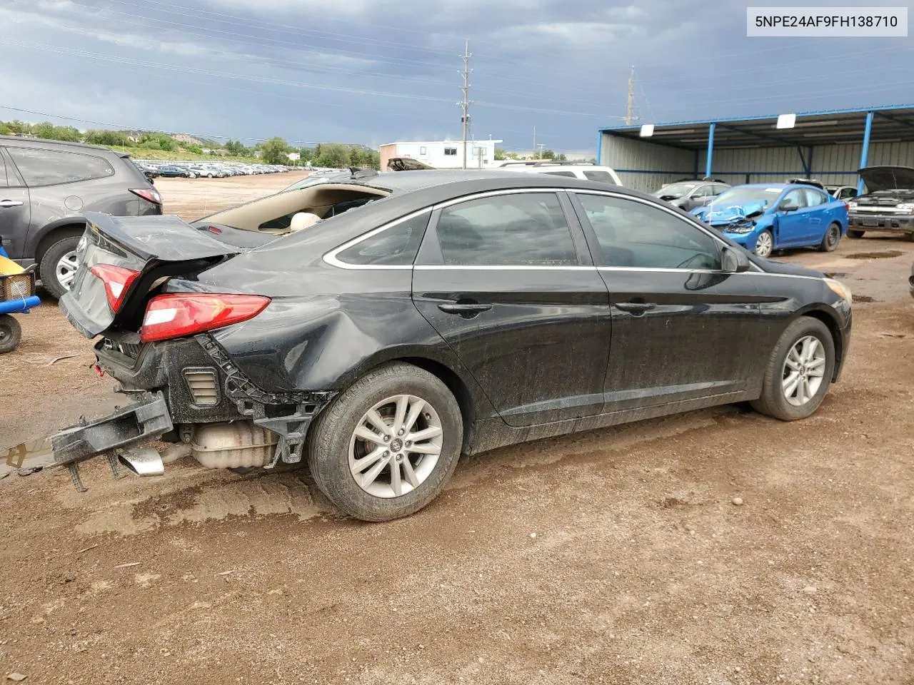 5NPE24AF9FH138710 2015 Hyundai Sonata Se