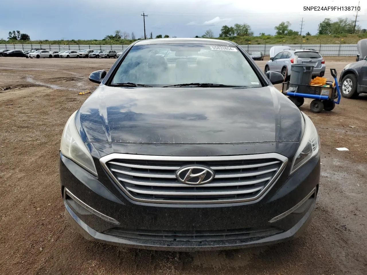 2015 Hyundai Sonata Se VIN: 5NPE24AF9FH138710 Lot: 55833854