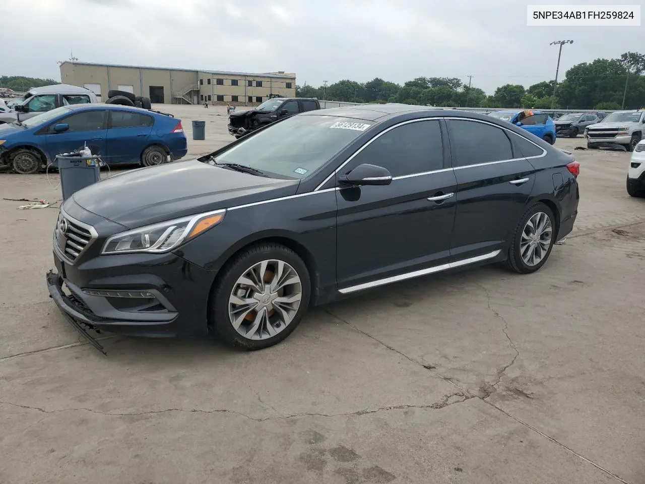 2015 Hyundai Sonata Sport VIN: 5NPE34AB1FH259824 Lot: 56129134