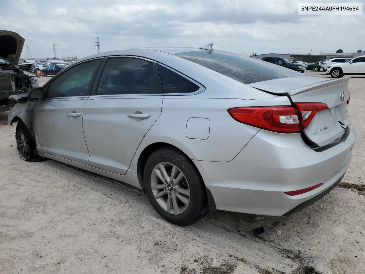 2015 Hyundai Sonata Eco VIN: 5NPE24AA0FH194684 Lot: 56530844