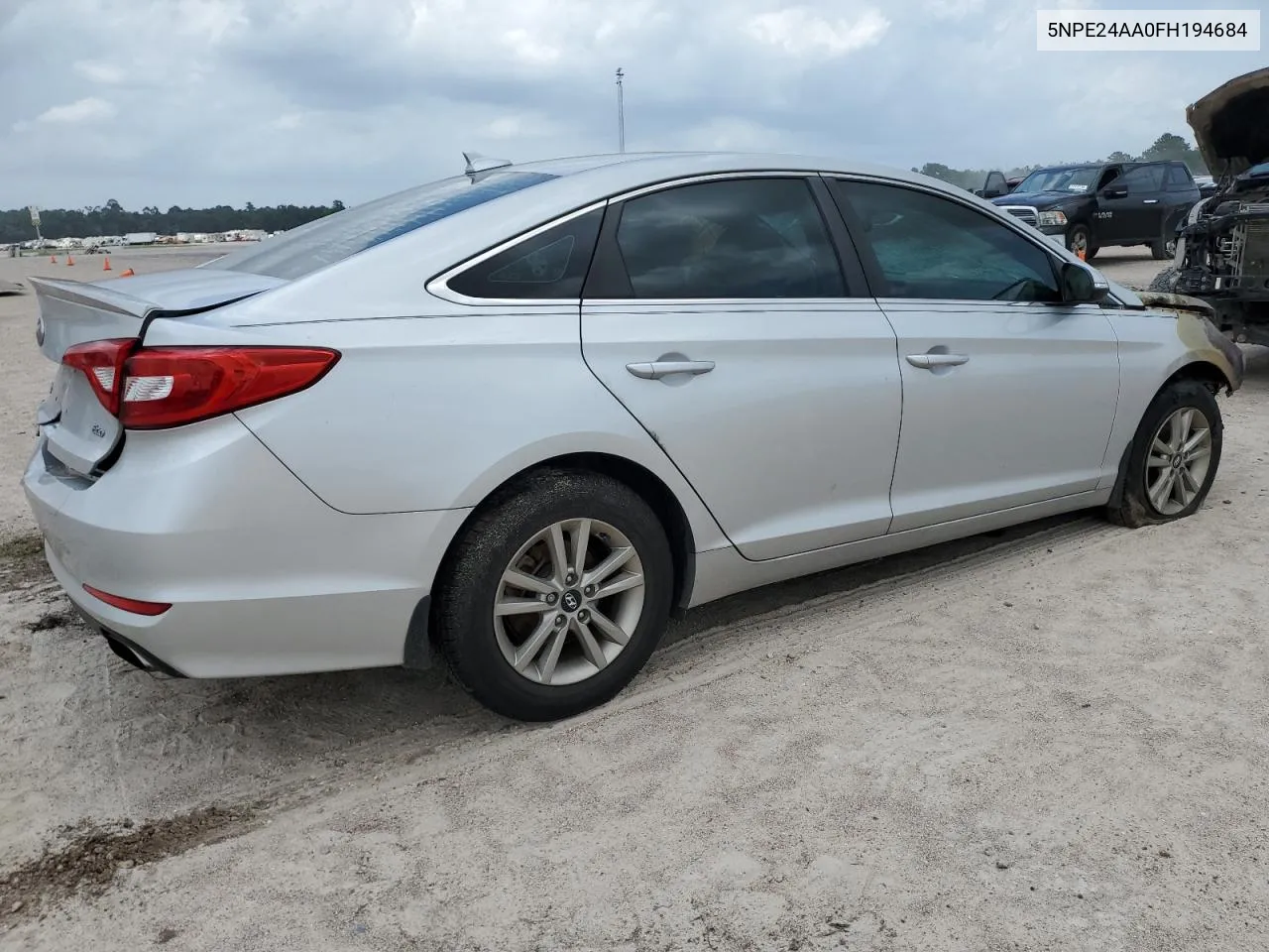 5NPE24AA0FH194684 2015 Hyundai Sonata Eco