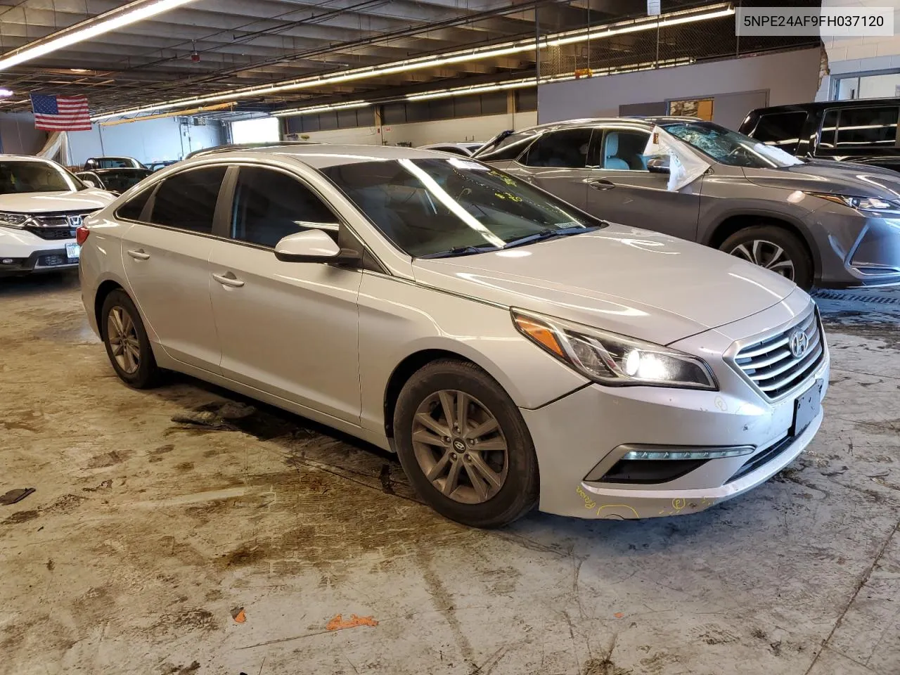 2015 Hyundai Sonata Se VIN: 5NPE24AF9FH037120 Lot: 56611174