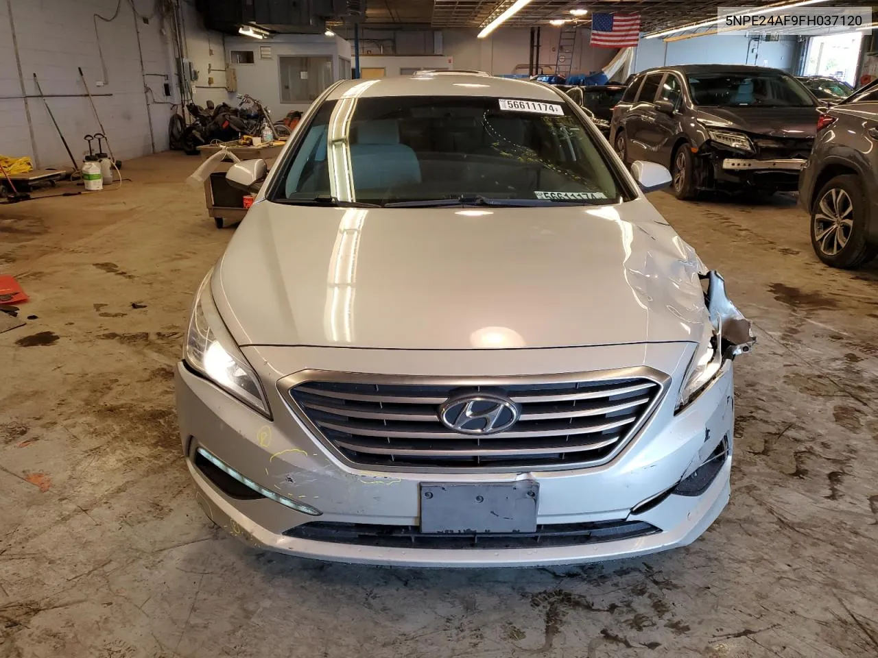 2015 Hyundai Sonata Se VIN: 5NPE24AF9FH037120 Lot: 56611174