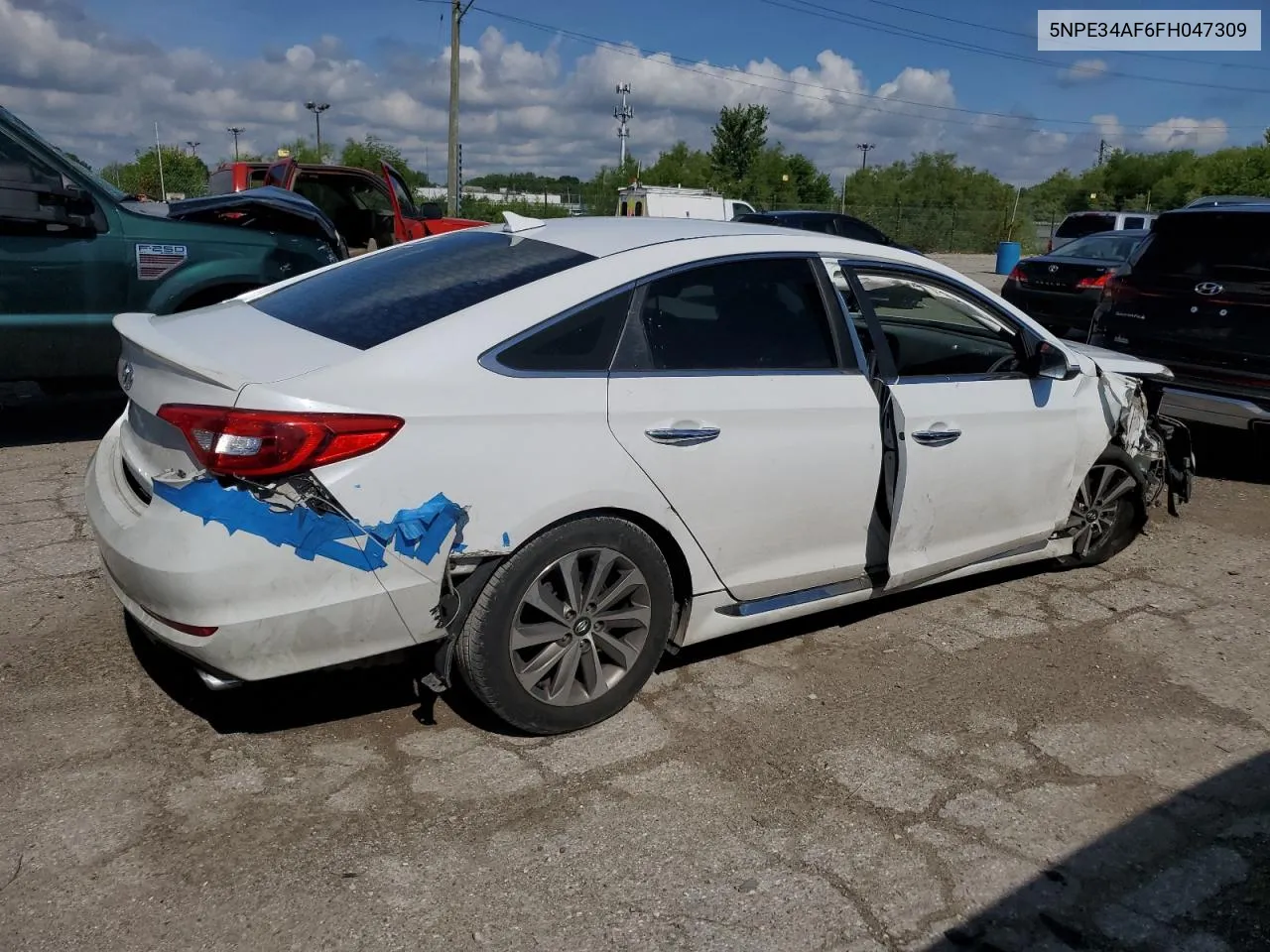 2015 Hyundai Sonata Sport VIN: 5NPE34AF6FH047309 Lot: 57325494