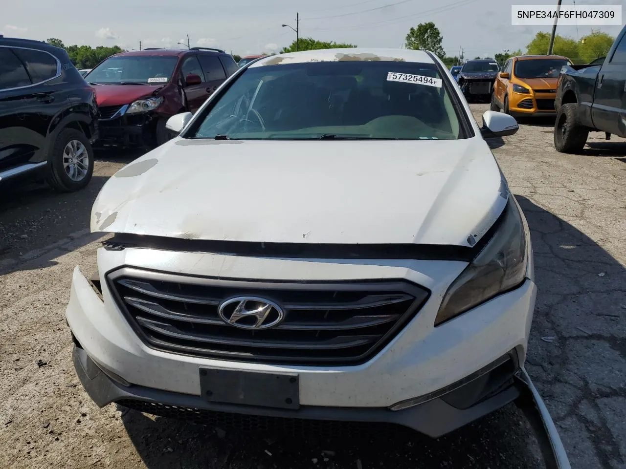 2015 Hyundai Sonata Sport VIN: 5NPE34AF6FH047309 Lot: 57325494