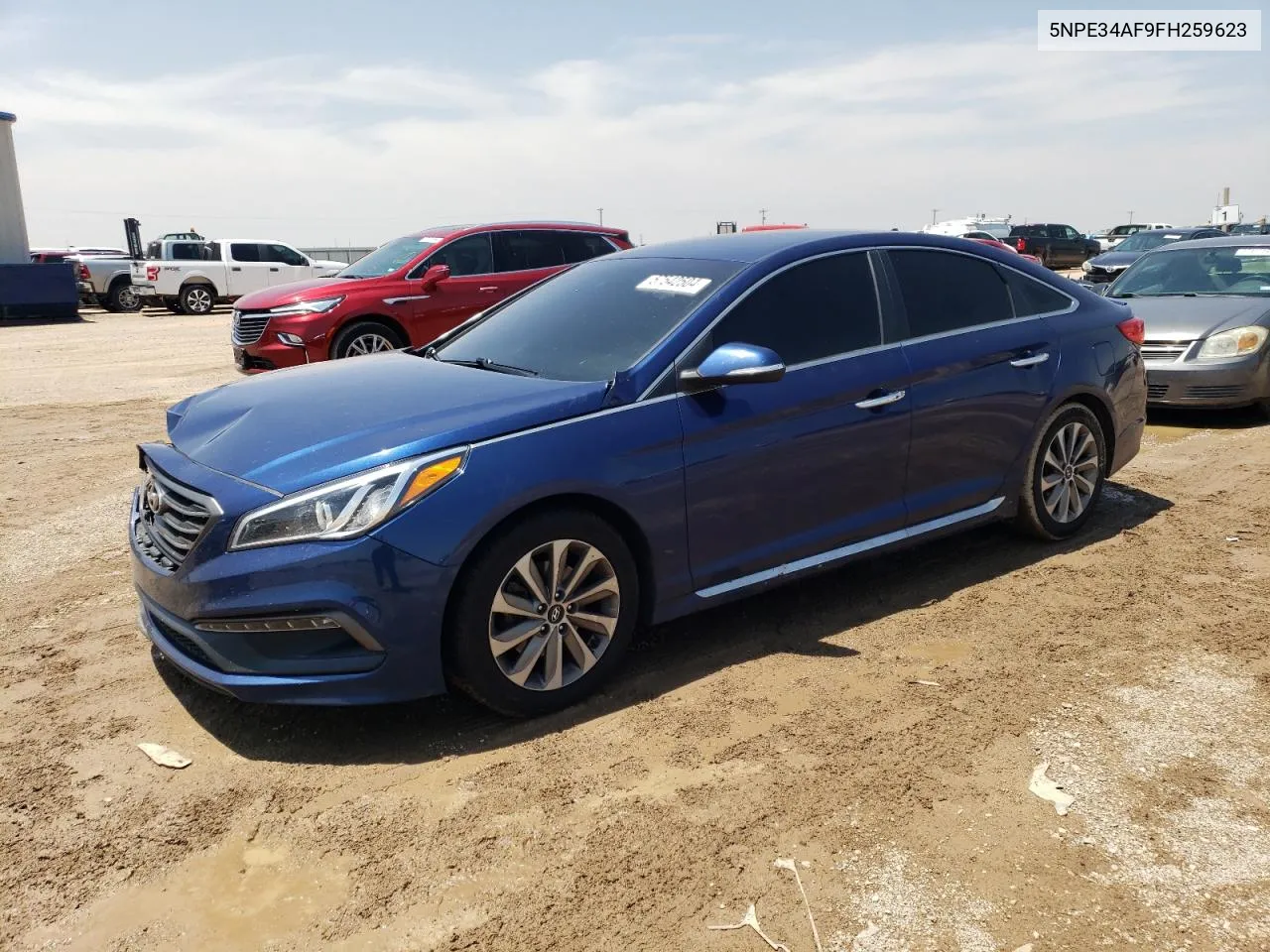 2015 Hyundai Sonata Sport VIN: 5NPE34AF9FH259623 Lot: 57542504