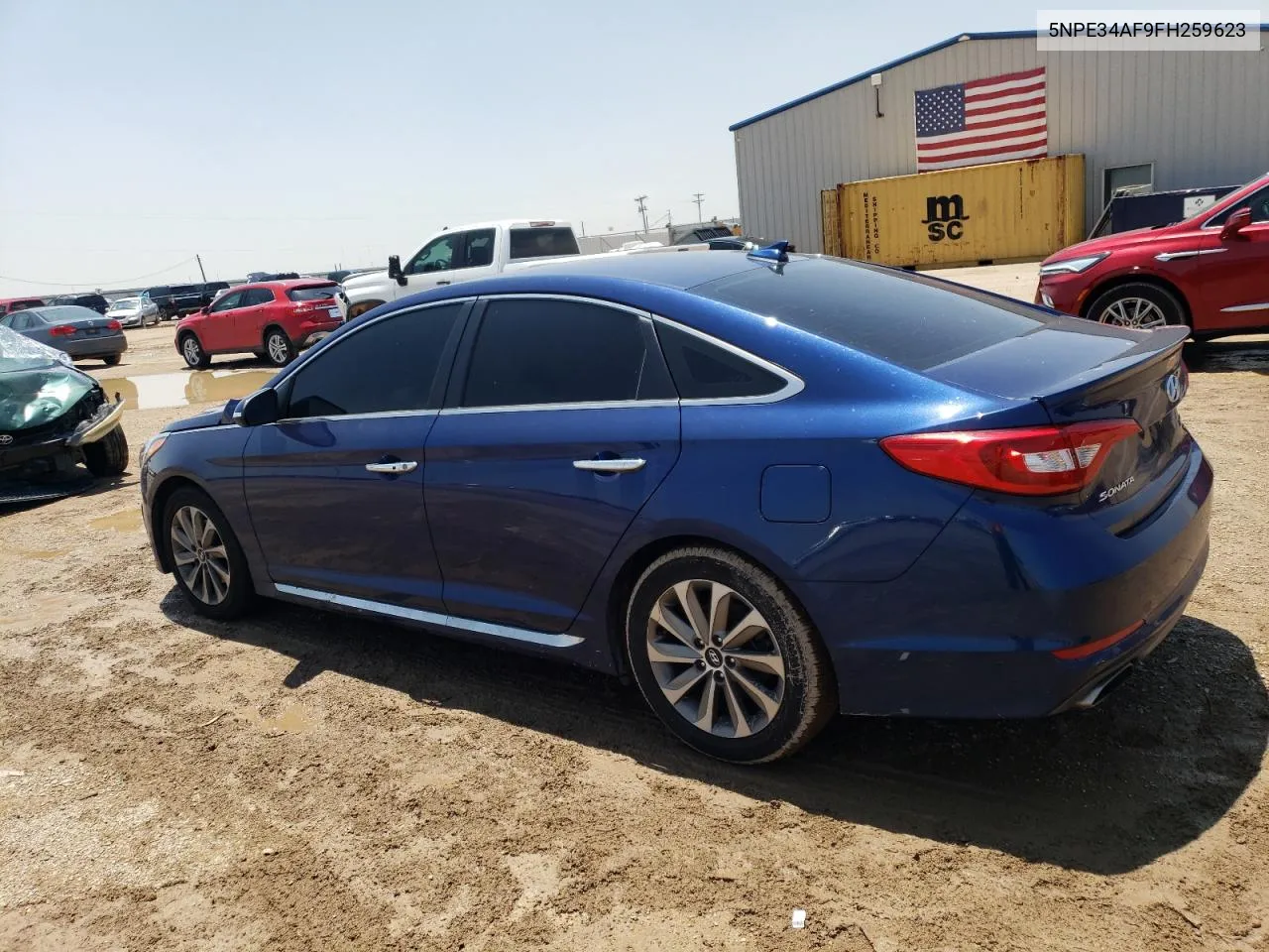 2015 Hyundai Sonata Sport VIN: 5NPE34AF9FH259623 Lot: 57542504