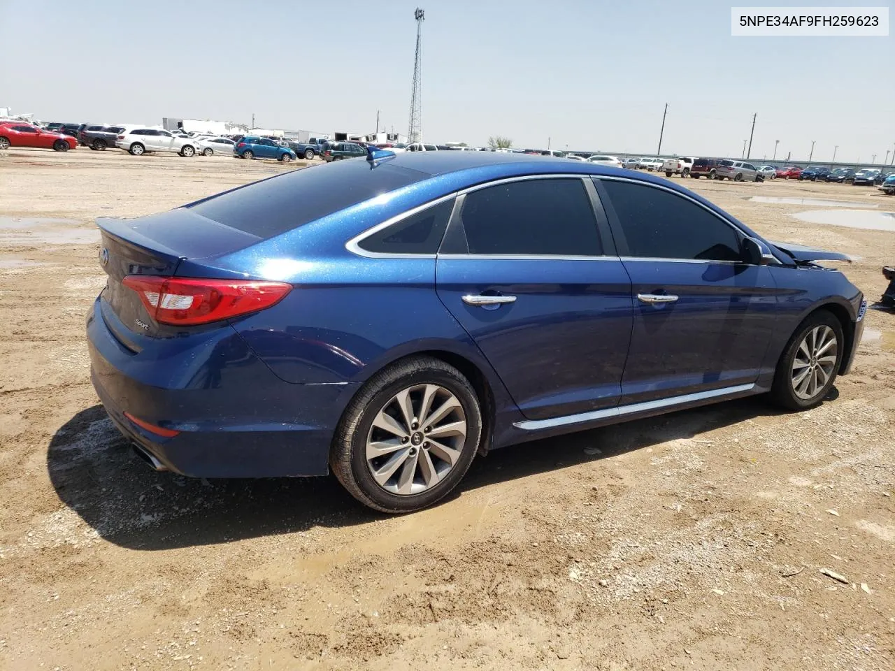 2015 Hyundai Sonata Sport VIN: 5NPE34AF9FH259623 Lot: 57542504