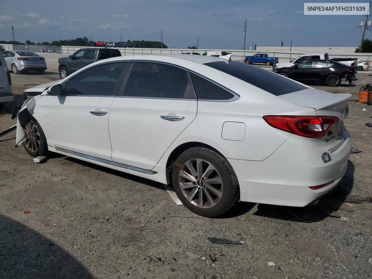 5NPE34AF1FH231539 2015 Hyundai Sonata Sport