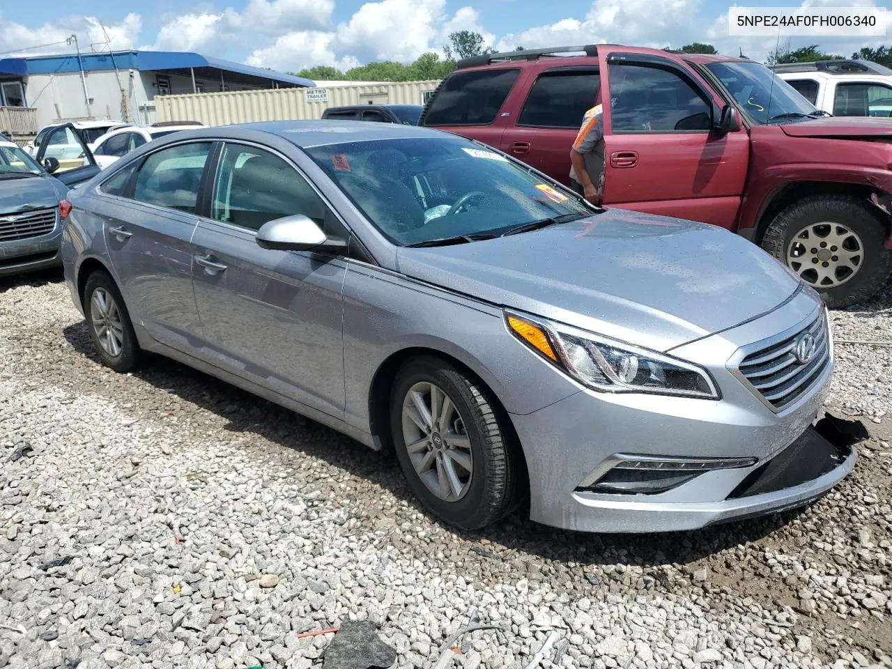 2015 Hyundai Sonata Se VIN: 5NPE24AF0FH006340 Lot: 58126874