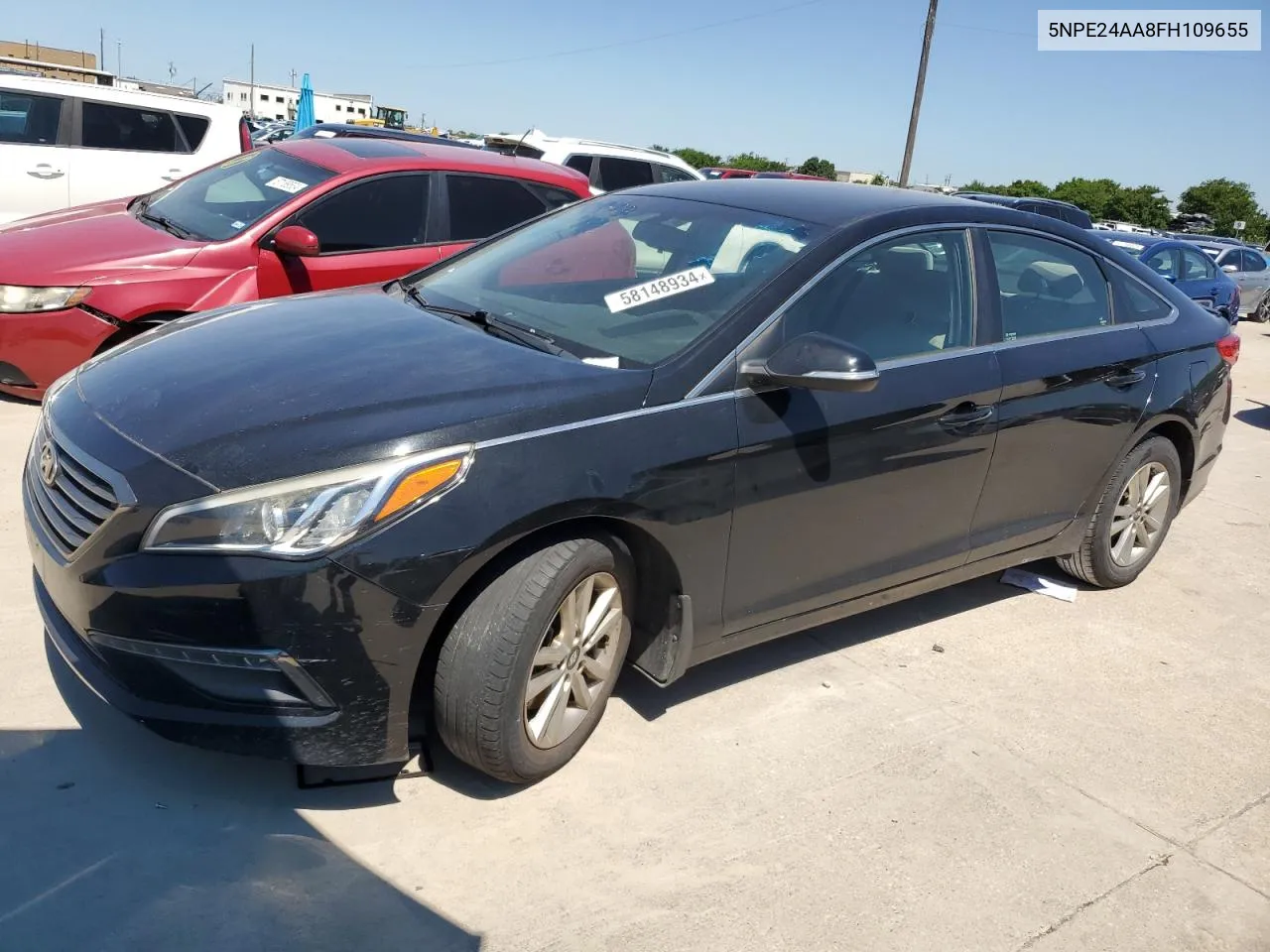 5NPE24AA8FH109655 2015 Hyundai Sonata Eco