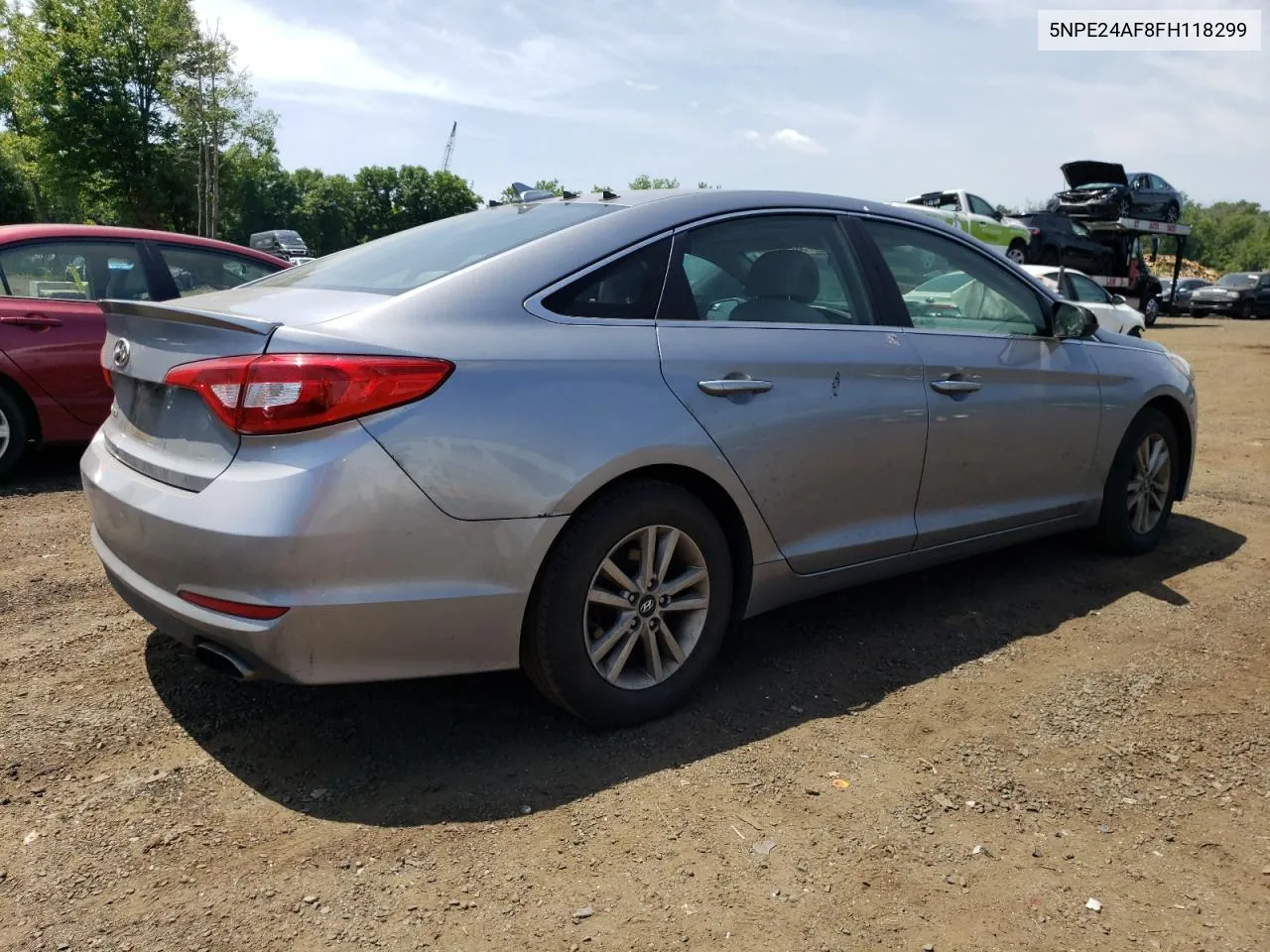 2015 Hyundai Sonata Se VIN: 5NPE24AF8FH118299 Lot: 58200144