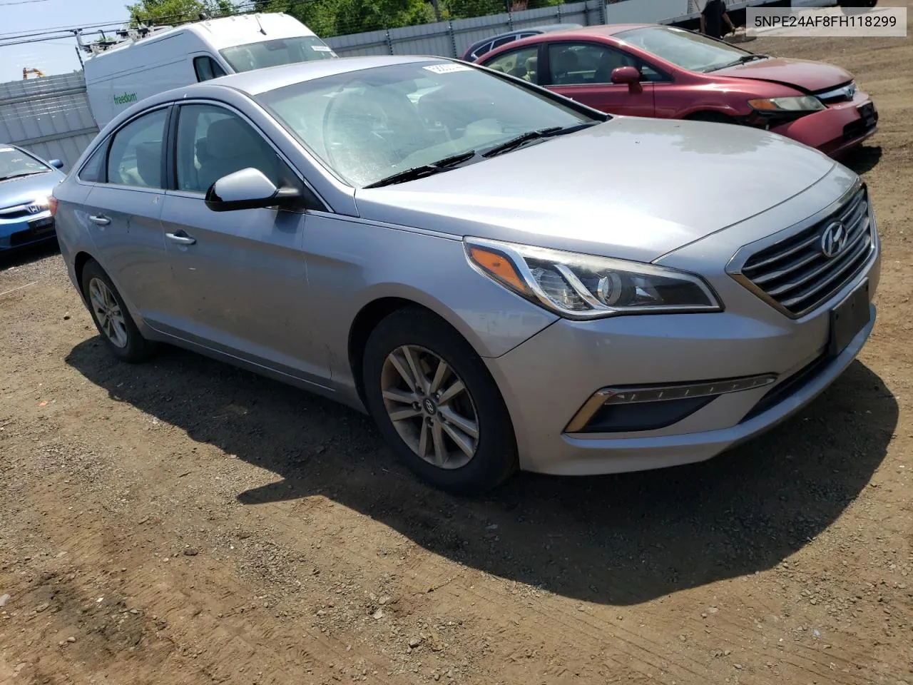 2015 Hyundai Sonata Se VIN: 5NPE24AF8FH118299 Lot: 58200144