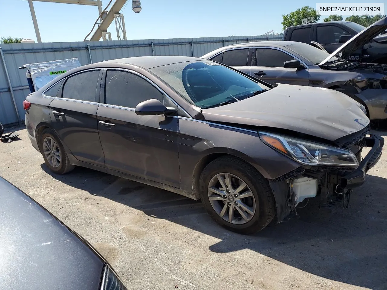 2015 Hyundai Sonata Se VIN: 5NPE24AFXFH171909 Lot: 58754214