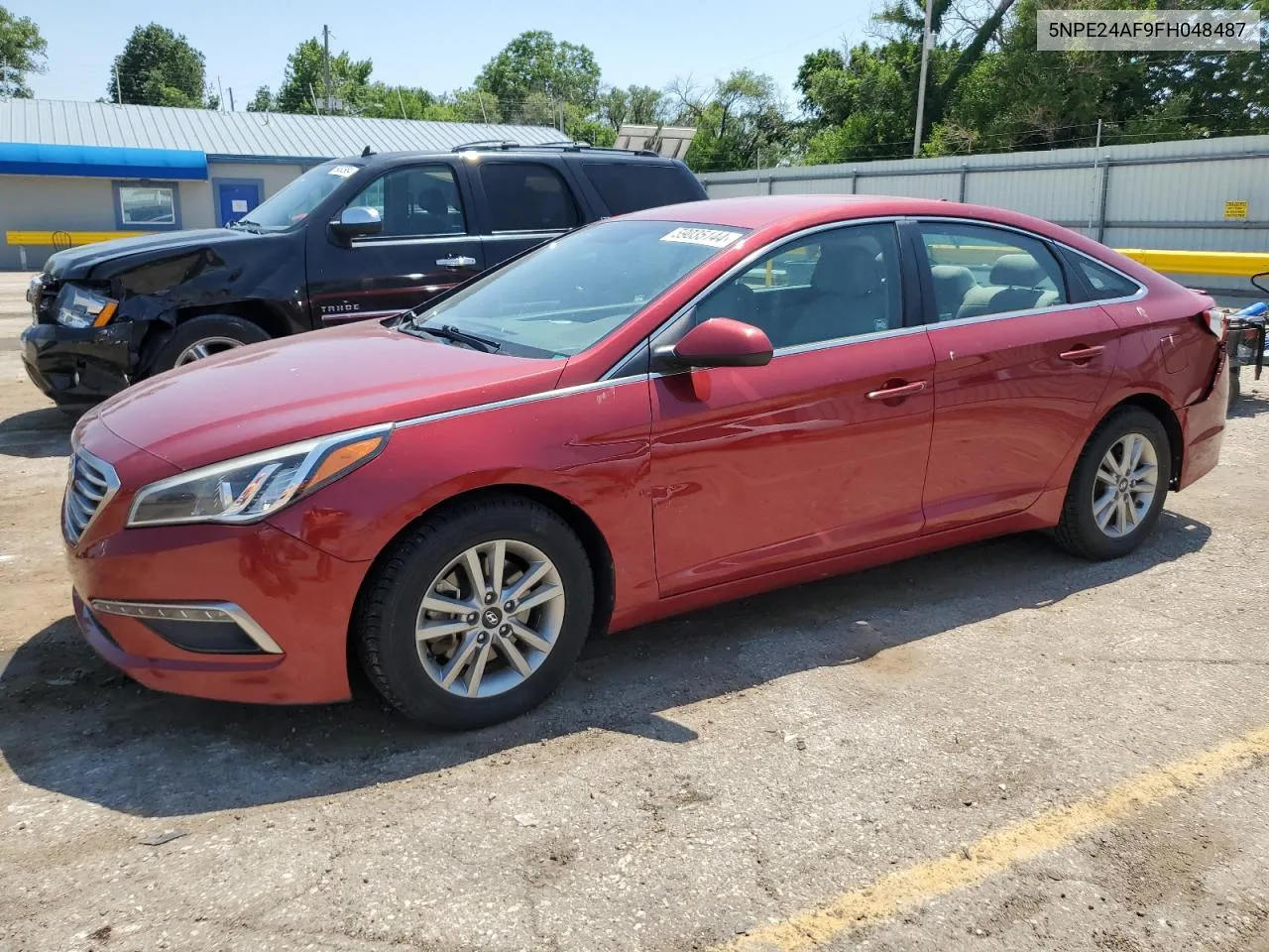 5NPE24AF9FH048487 2015 Hyundai Sonata Se