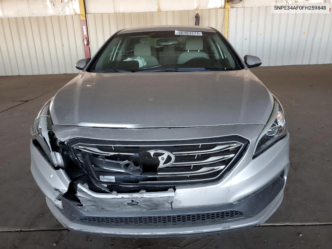 5NPE34AF0FH259848 2015 Hyundai Sonata Sport