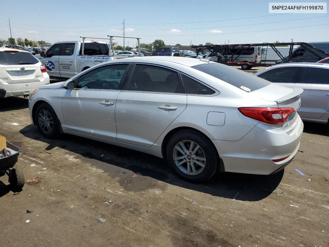 2015 Hyundai Sonata Se VIN: 5NPE24AF6FH199870 Lot: 60924754